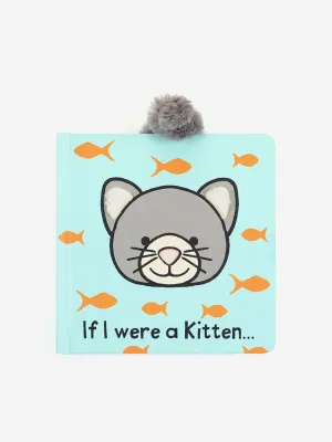 If I Were a Kitten Board Book in Blue (15cm)