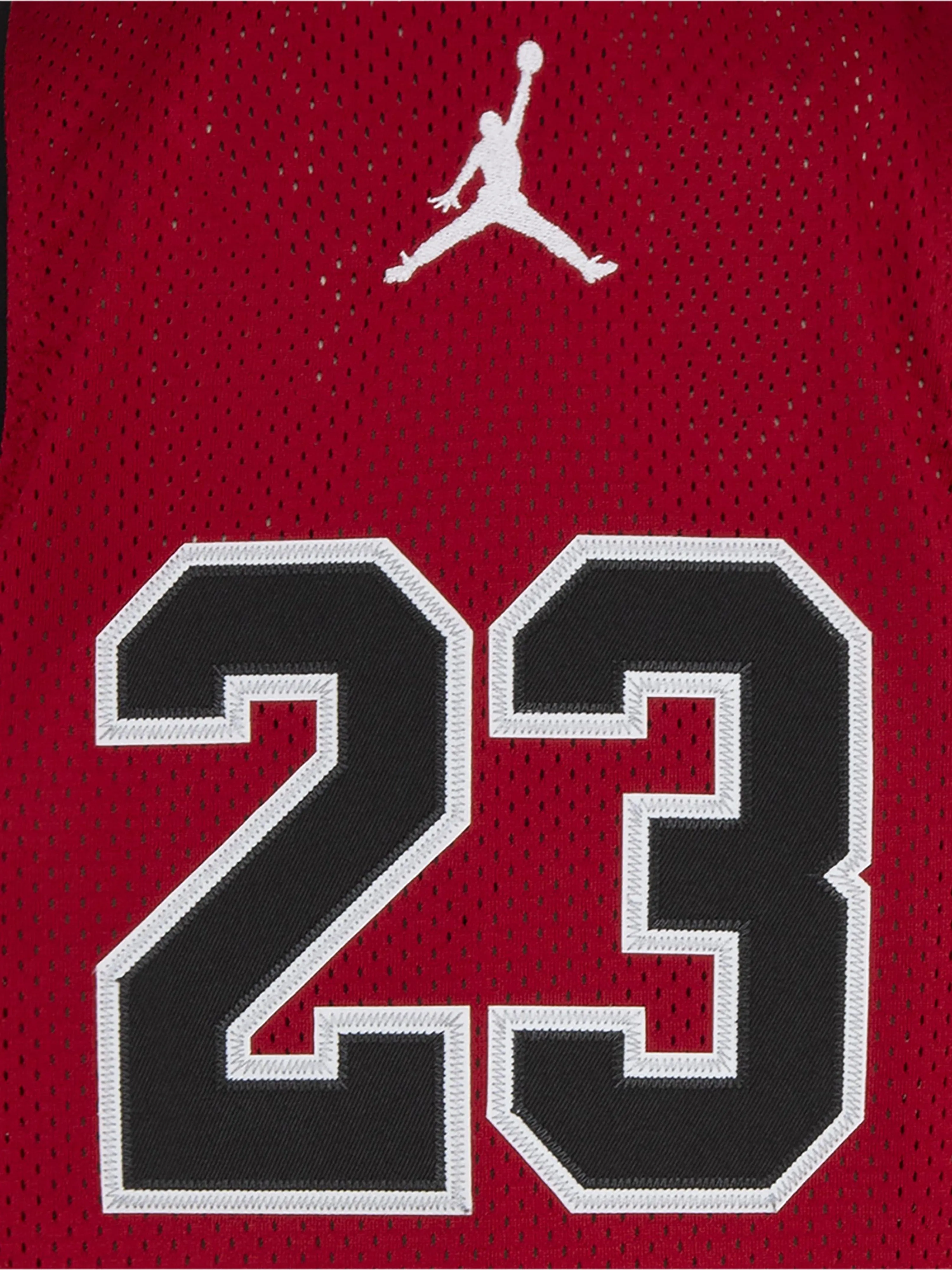 Jordan Boys 23 Jersey Sleeveless Top in Red