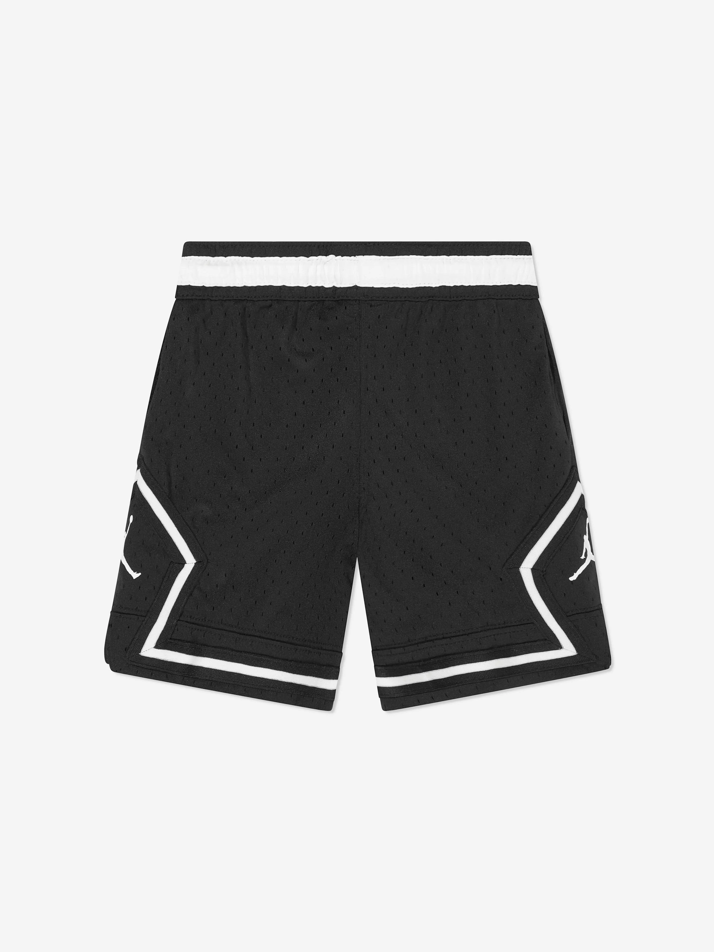 Jordan Boys MJ Dr-Fit Sport Diamond Shorts in Black