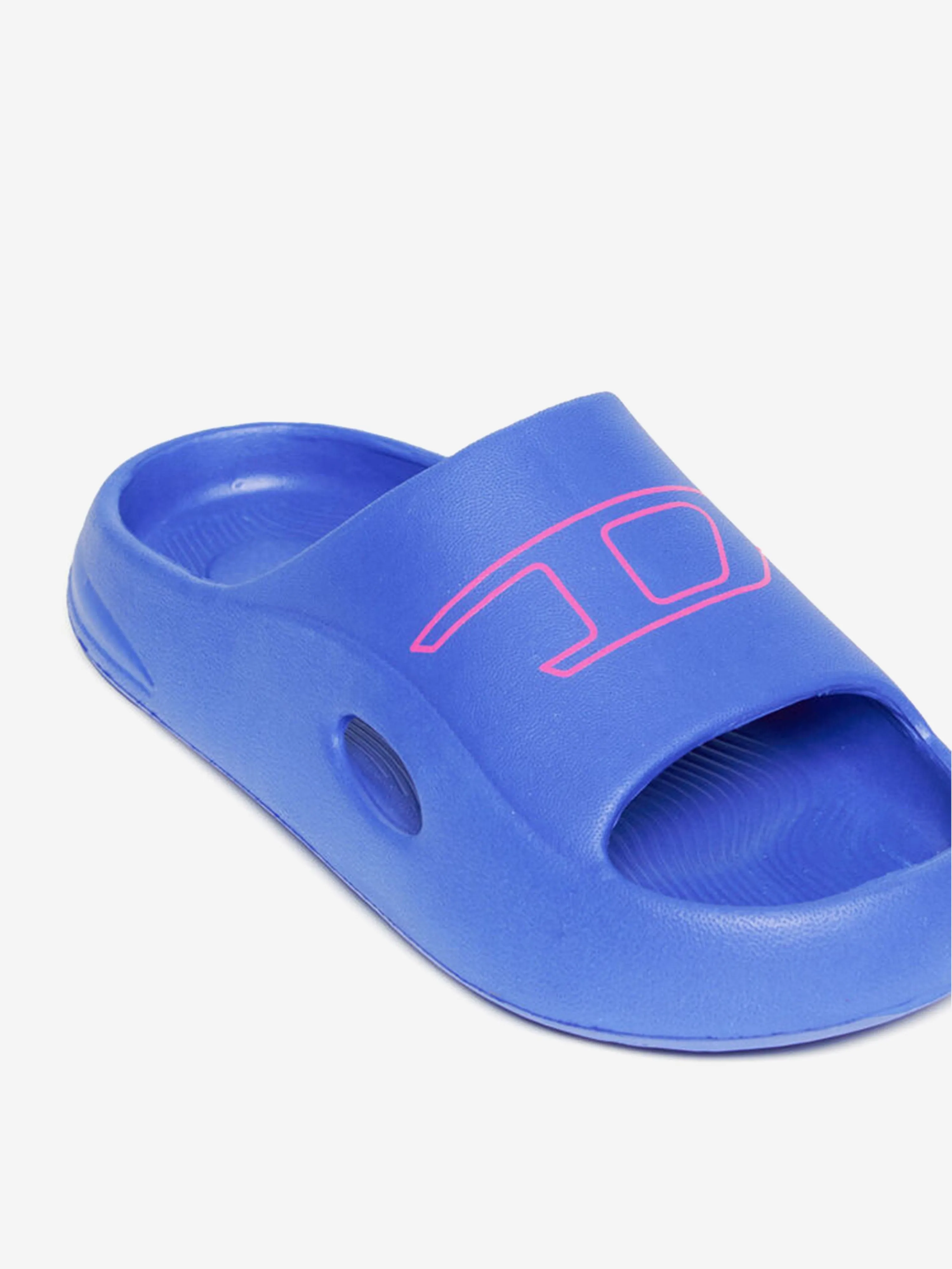 Kids Logo Sliders in Blue