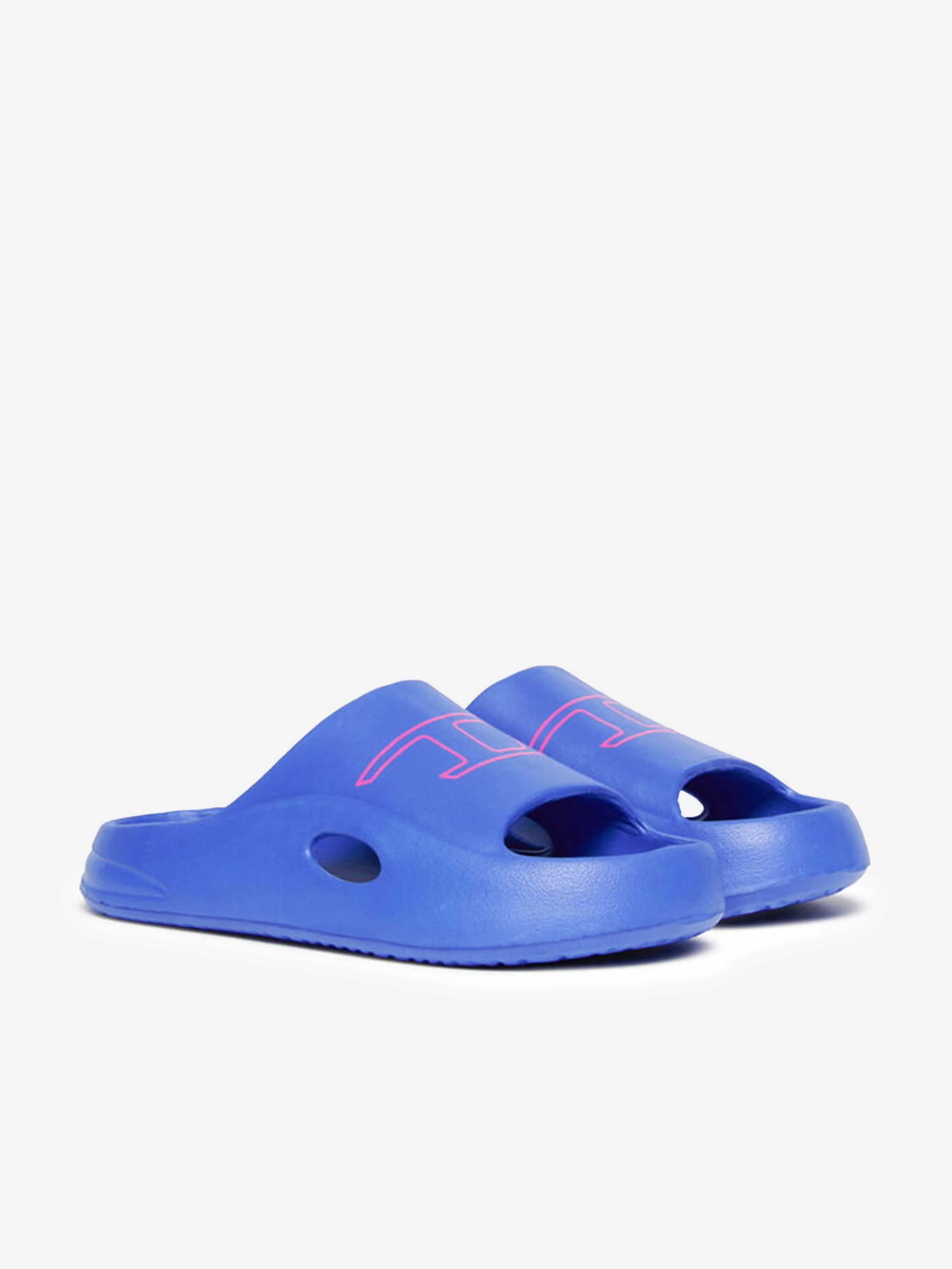 Kids Logo Sliders in Blue