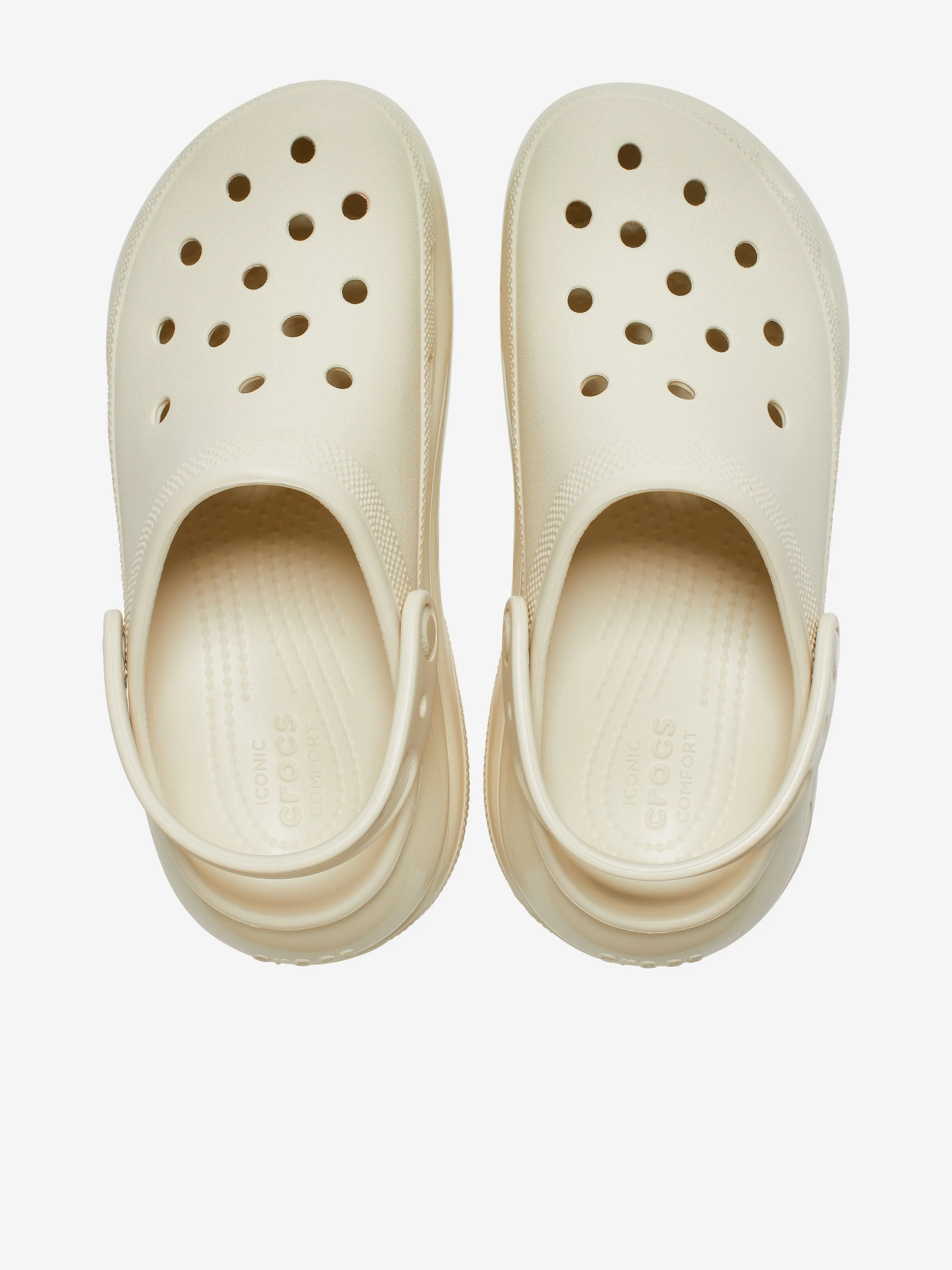 Kids Mega Crush Clog in Ivory