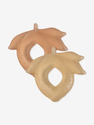 Konges Sljd Baby 2 Pack Lemon Cooling Teethers in Multicolour
