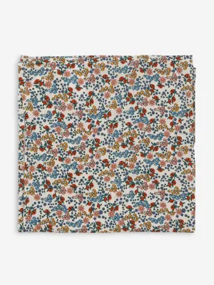 Konges Sljd Baby Girls Floral Muslin Swaddle in Multicolour (115cm)