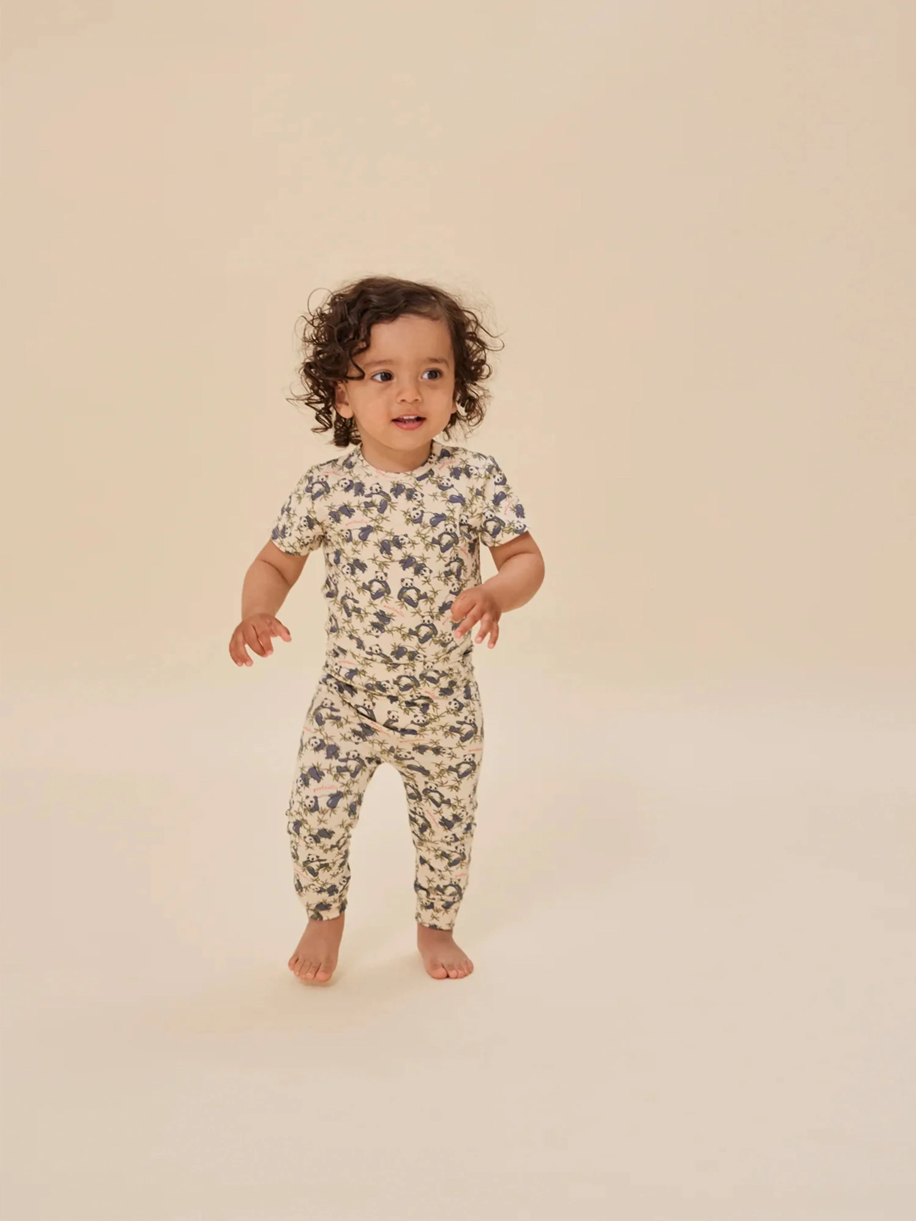 Konges Sljd Baby Panda Pants in Multicolour