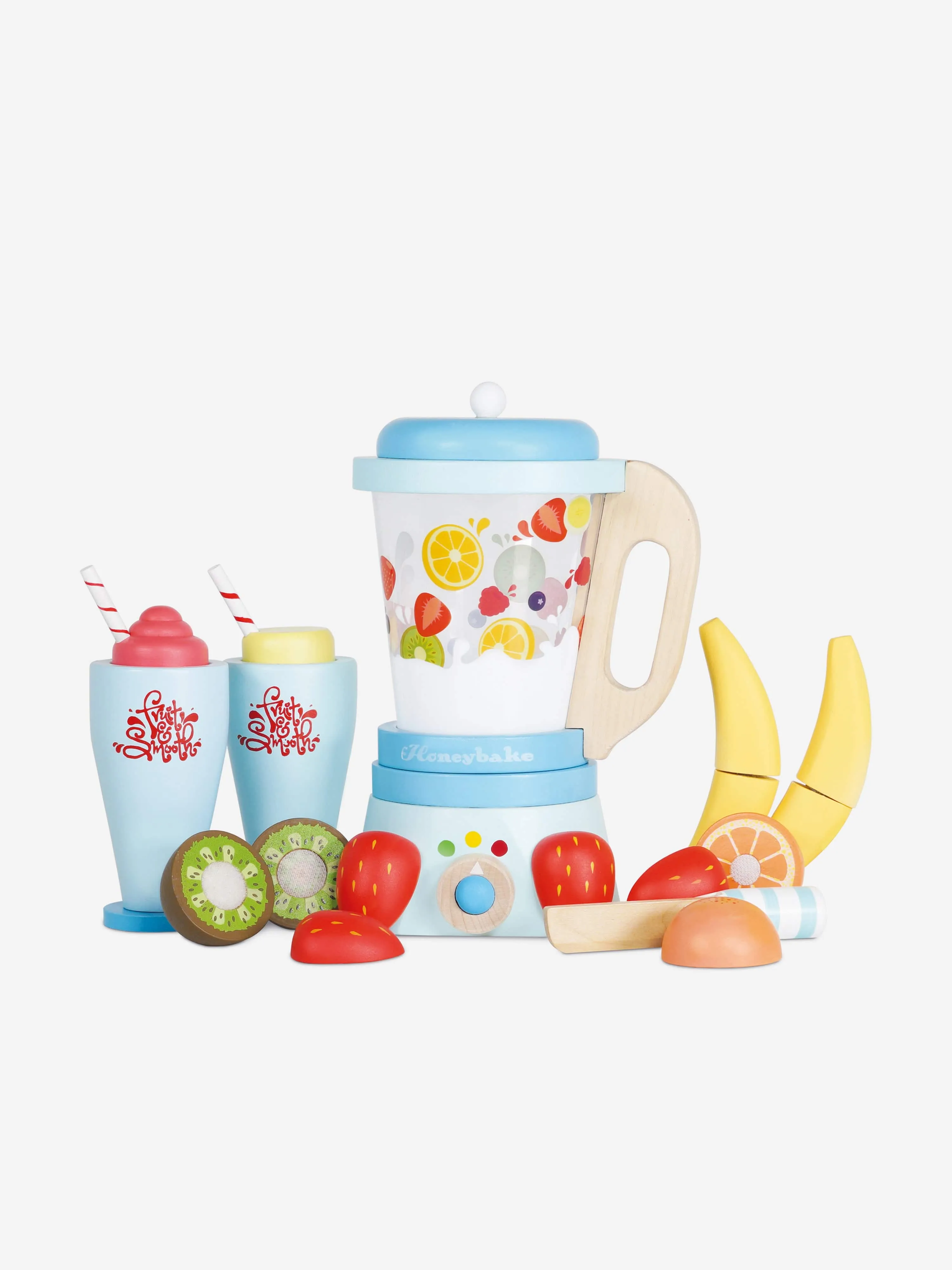 Le Toy Van Fruit & Smoothie Blender Set-20 Piece (14 x 11.5 x 21cm)