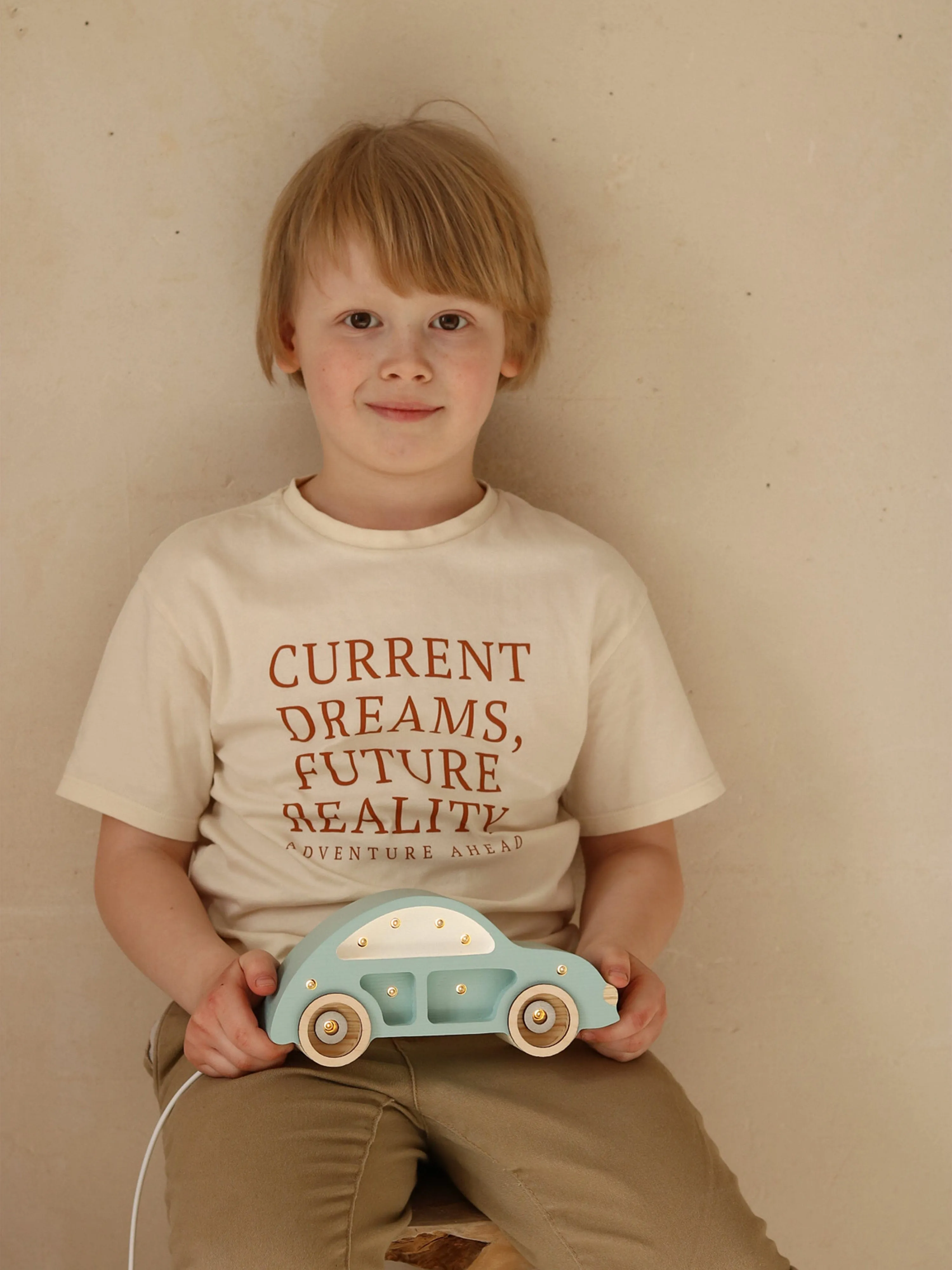 Little Lights Beetle Car Mini Lamp in Blue (10x20.5x5.5 cm)