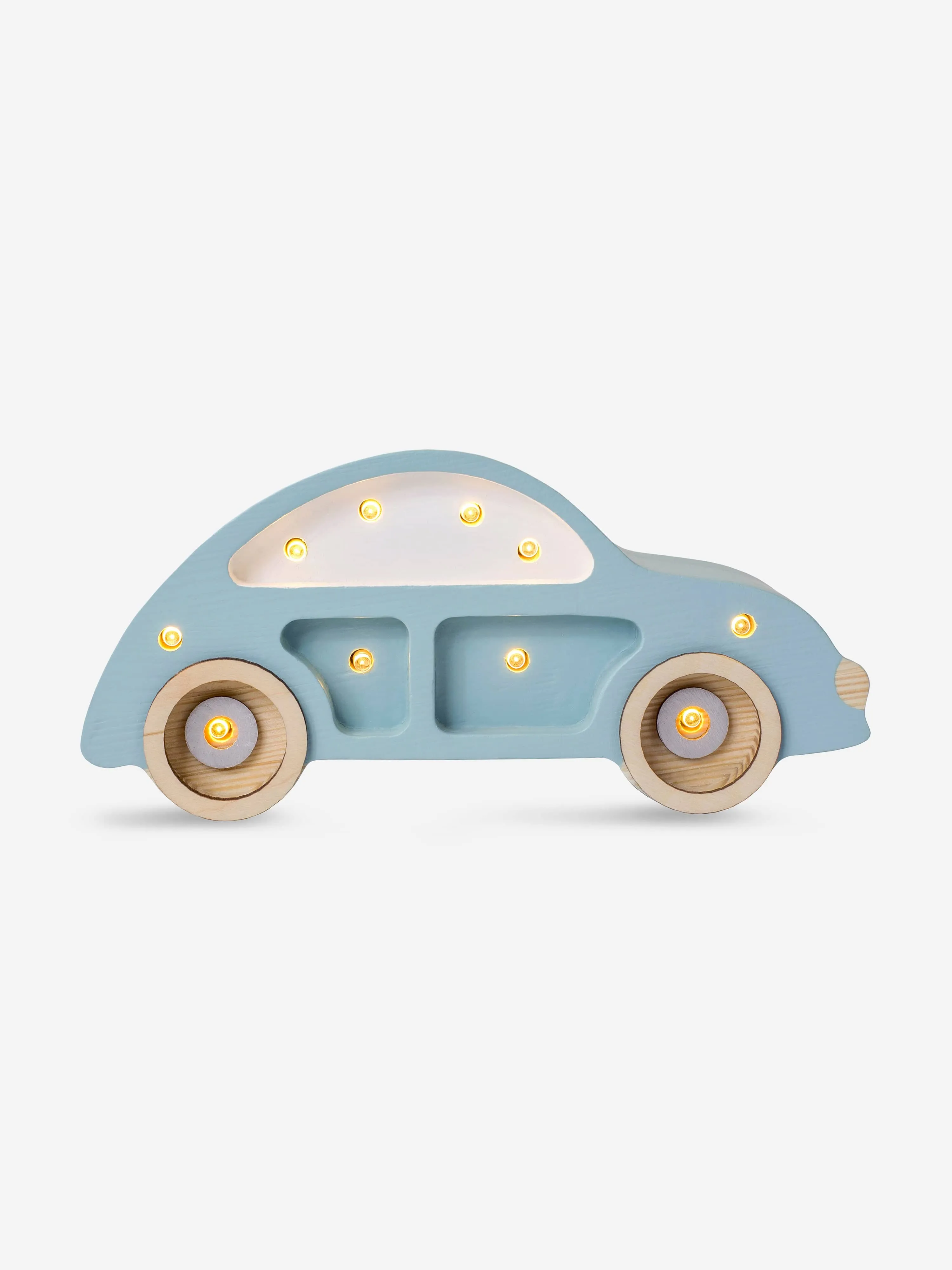 Little Lights Beetle Car Mini Lamp in Blue (10x20.5x5.5 cm)