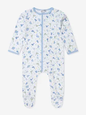 Magnolia Baby Baby Boys Dinoland Babygrow in White