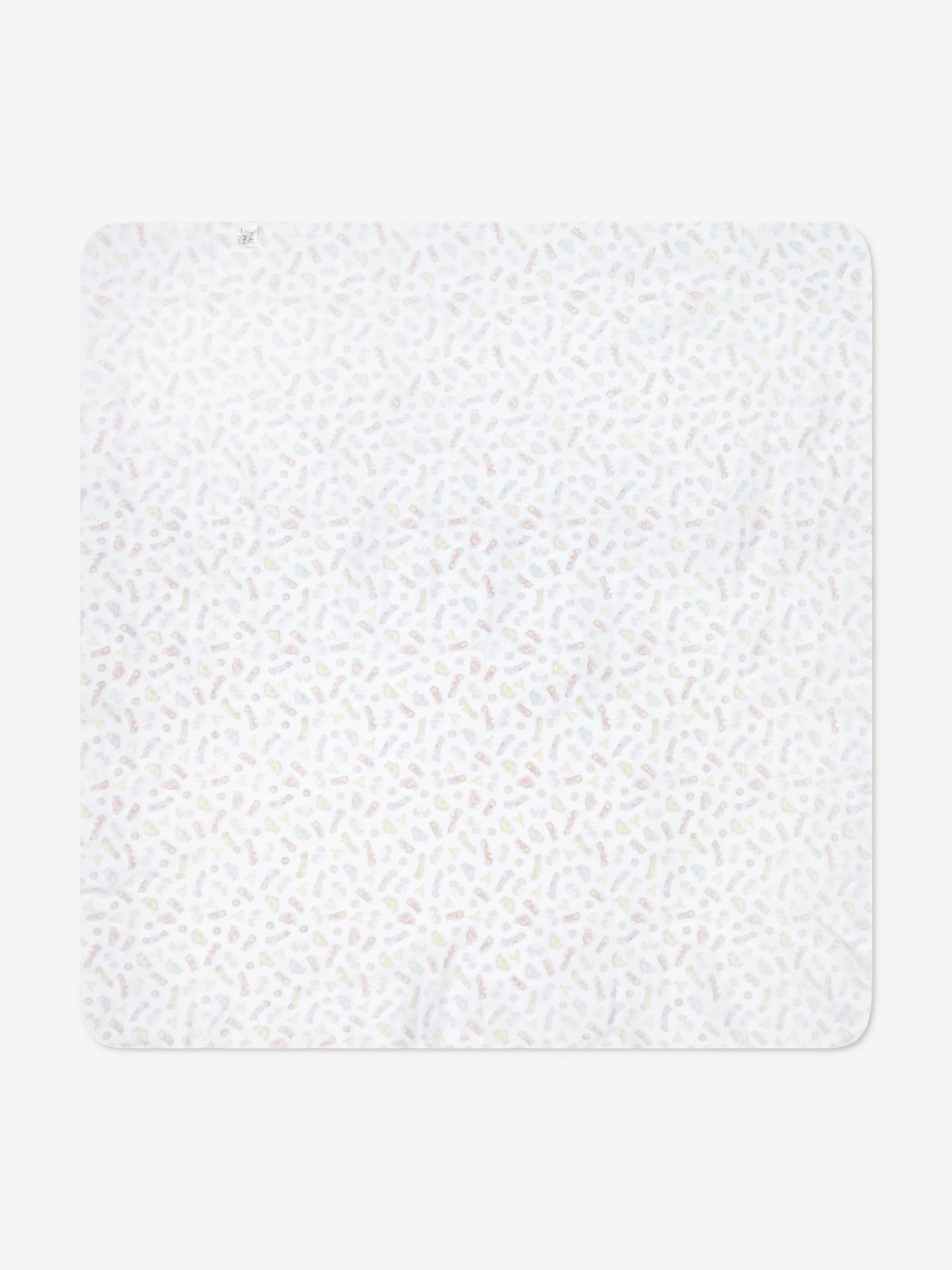 Magnolia Baby Baby Boys Grand Prix Swaddle Blanket in White