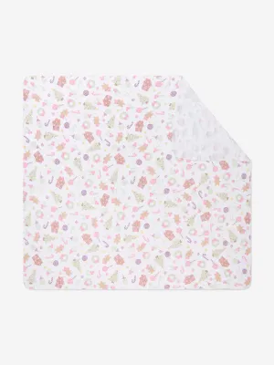 Magnolia Baby Baby Girls Sweet Gingerbread Swaddle Blanket in White