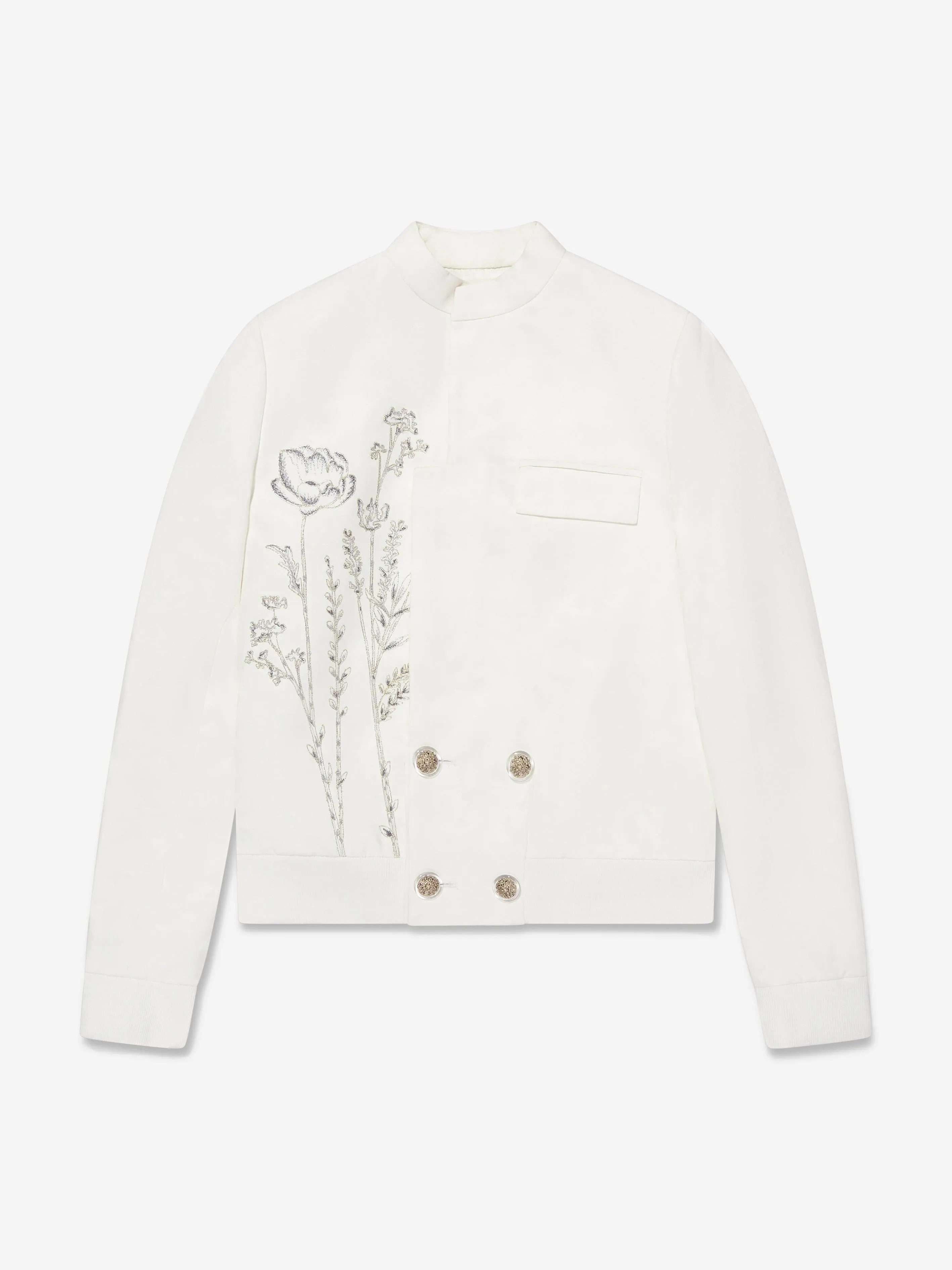 Maison Ava Boys Lance Suit in White