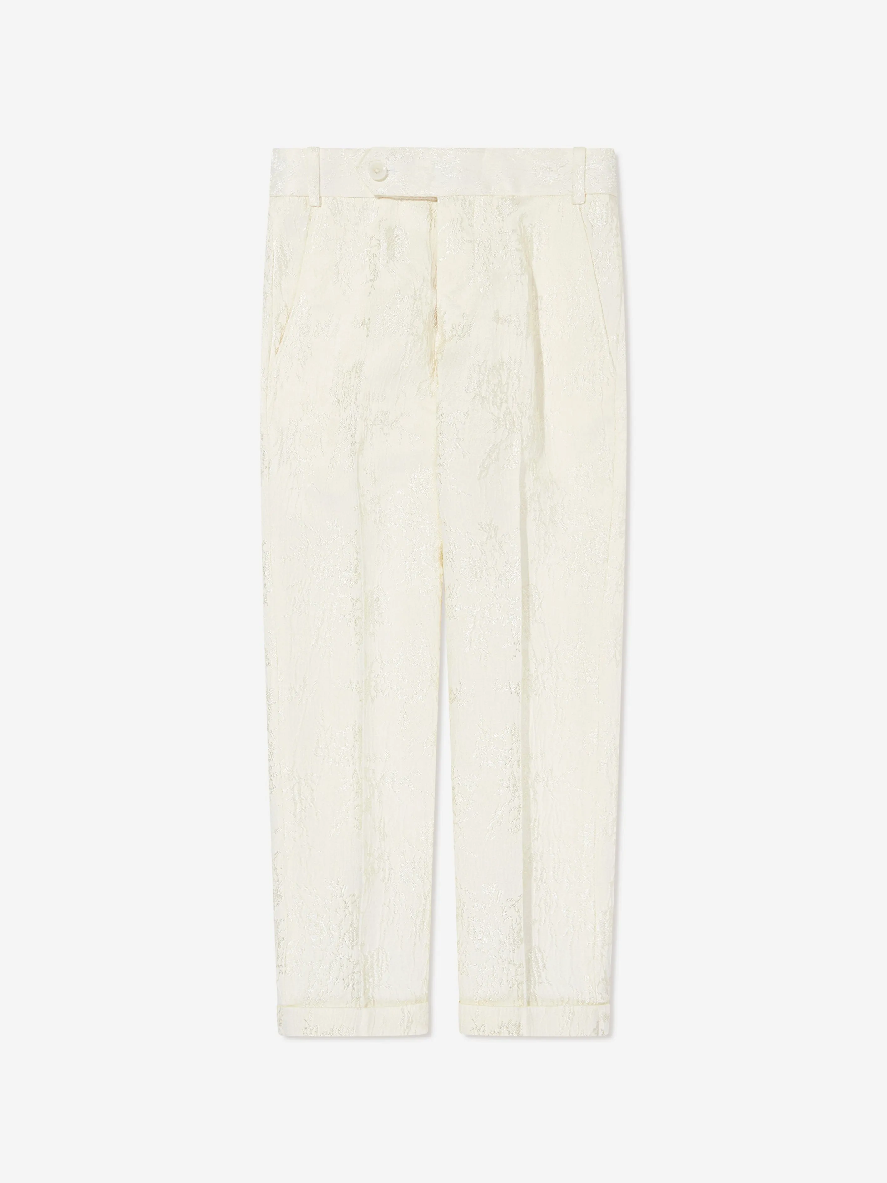 Maison Ava Boys Nash Suit in Ivory