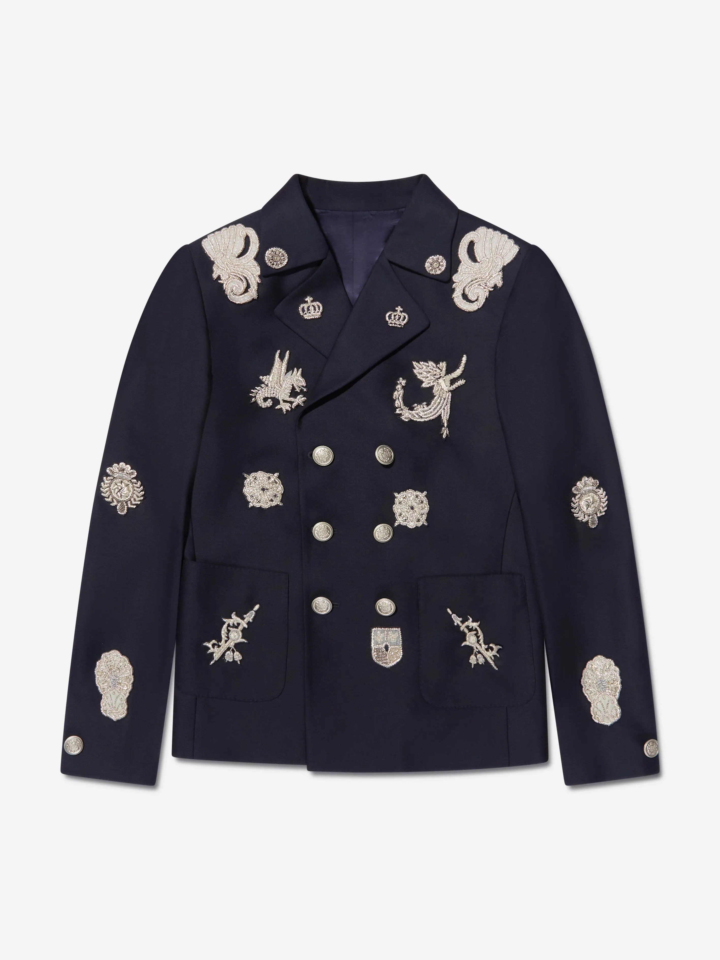 Maison Ava Boys Neil Suit in Navy