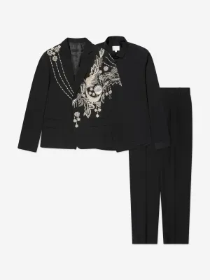Maison Ava Boys Oberon Suit in Black