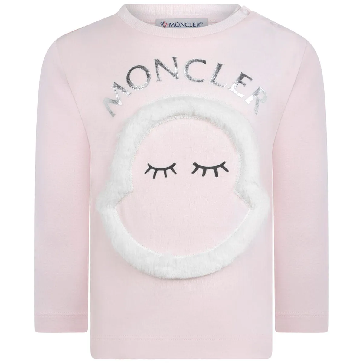 Moncler Baby Girls Cotton Long Sleeve T-Shirt