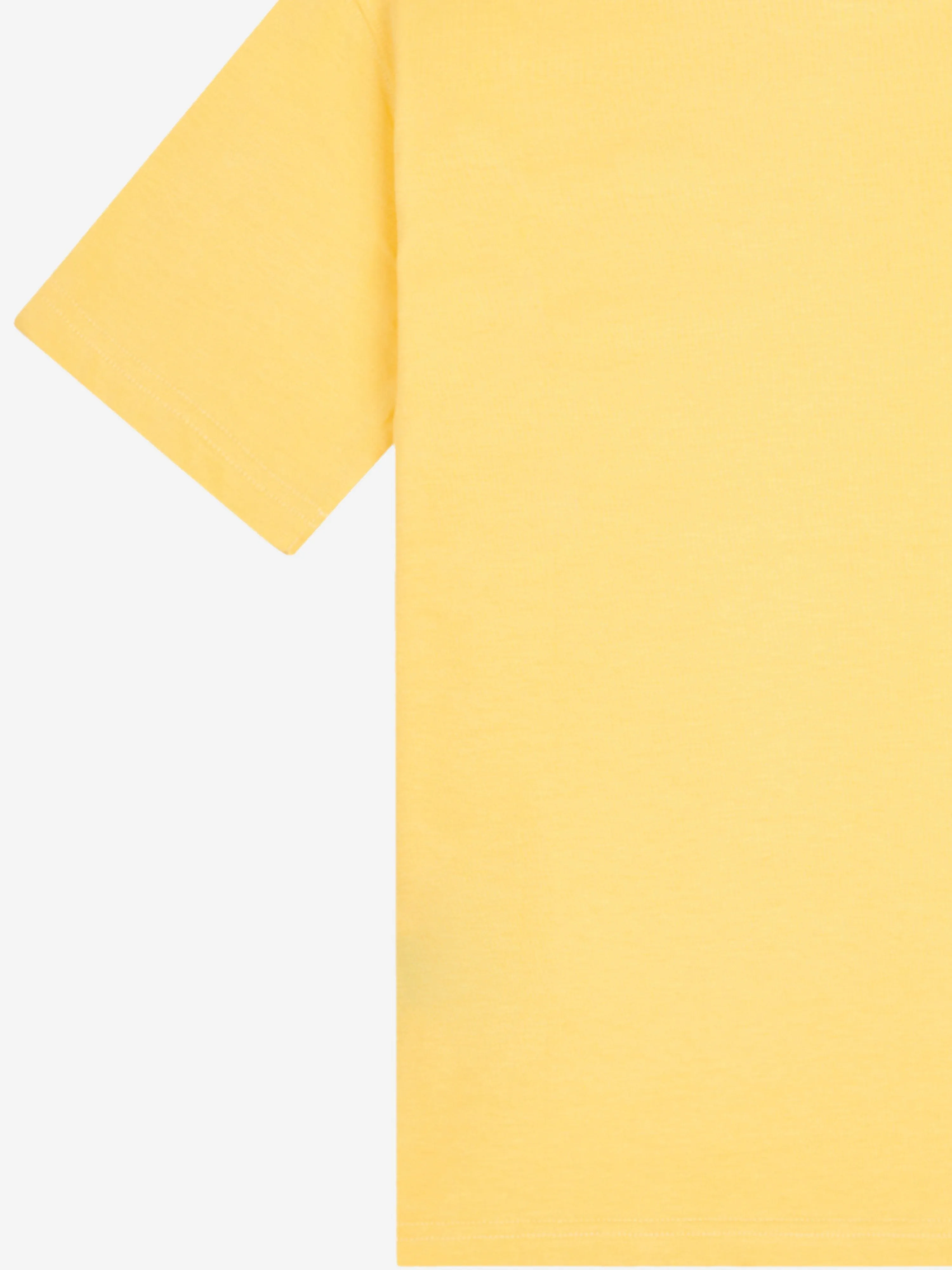 New Balance Boys Small Logo Jersey T-Shirt in Yellow