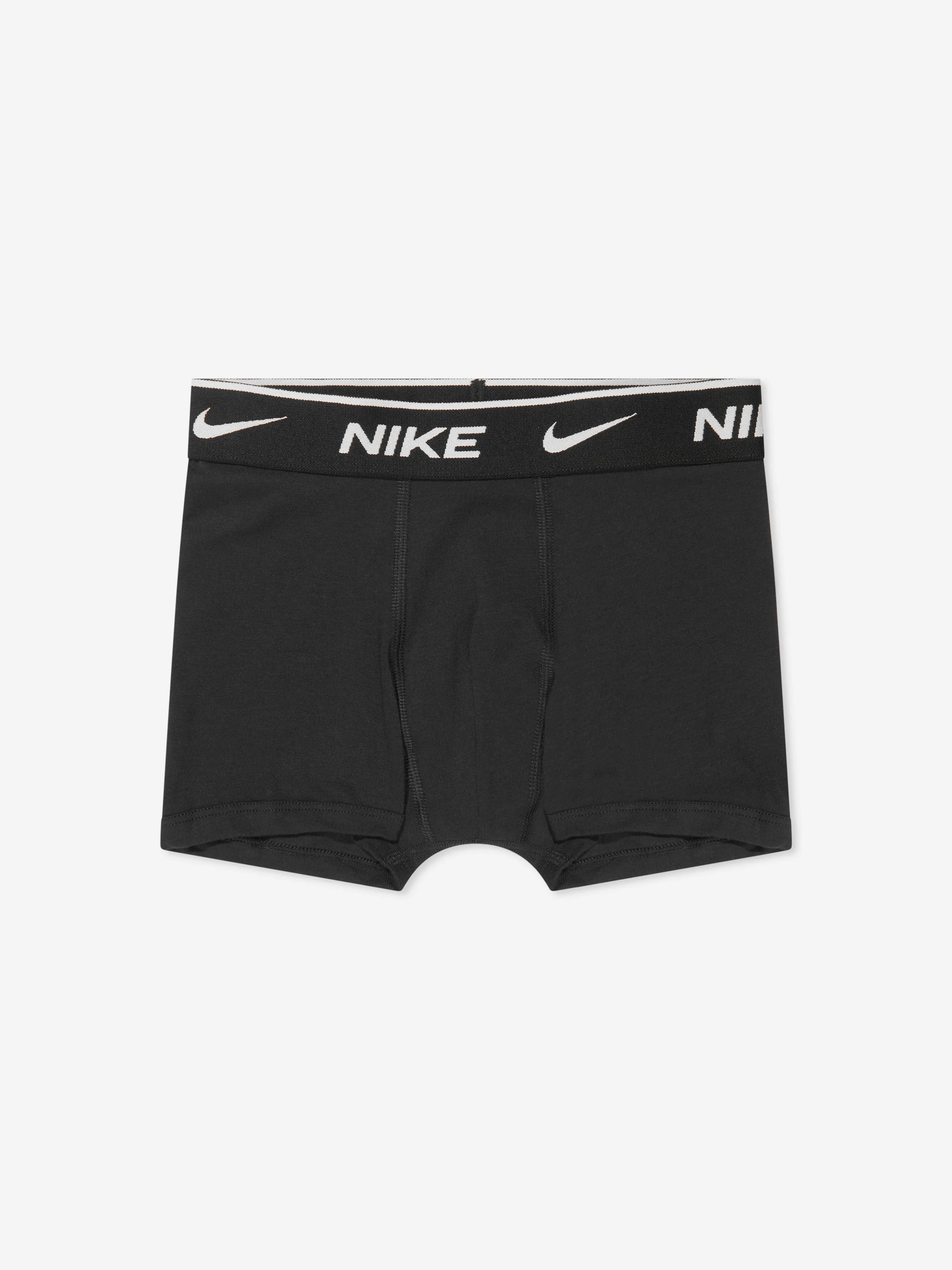 Nike Boys 3 Pack Essential Boxer Shorts Set in Multicolour