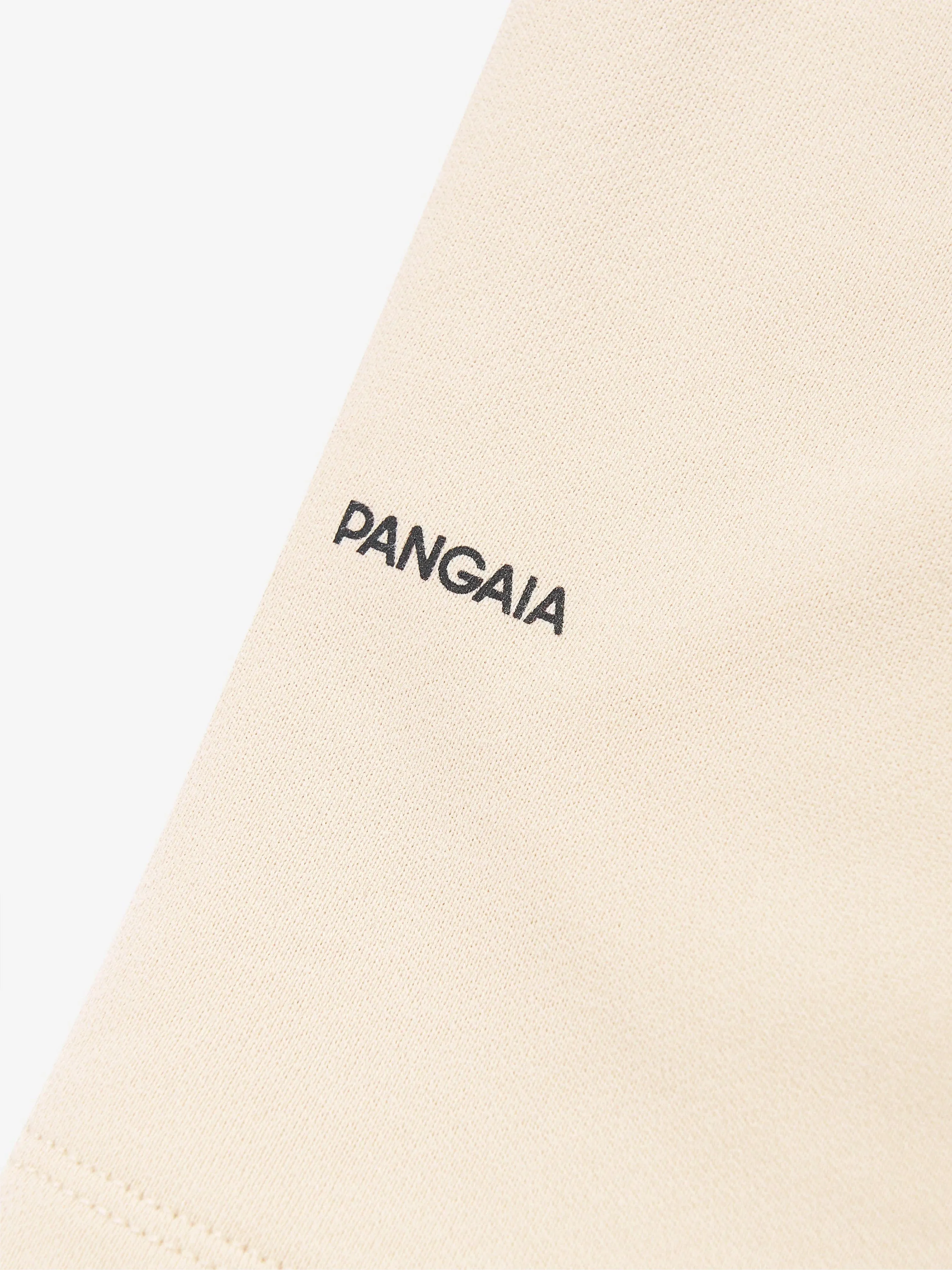 PANGAIA Kids 365 Midweight Long Shorts in Beige