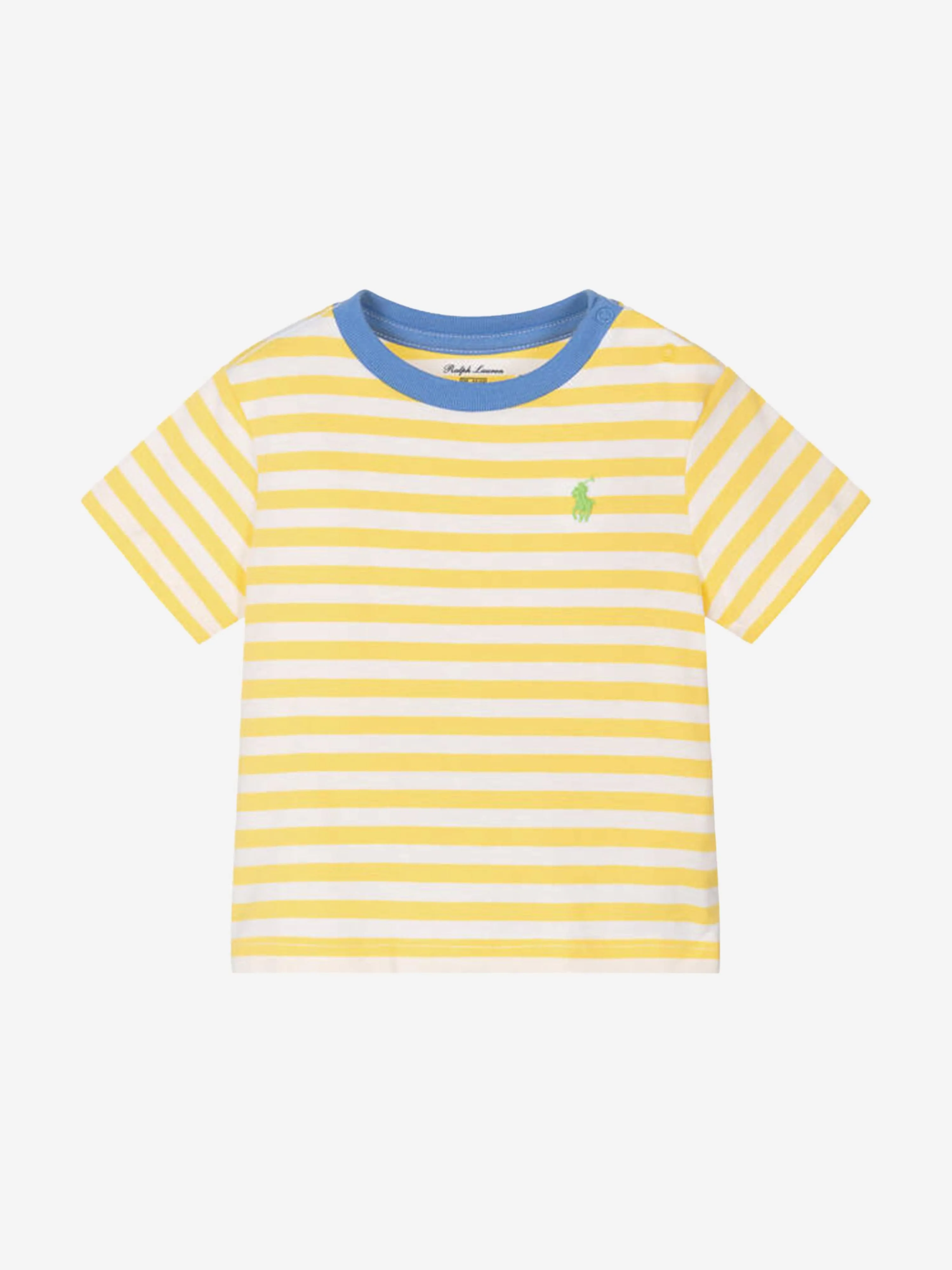 Ralph Lauren Baby Boys Short Set in Yellow