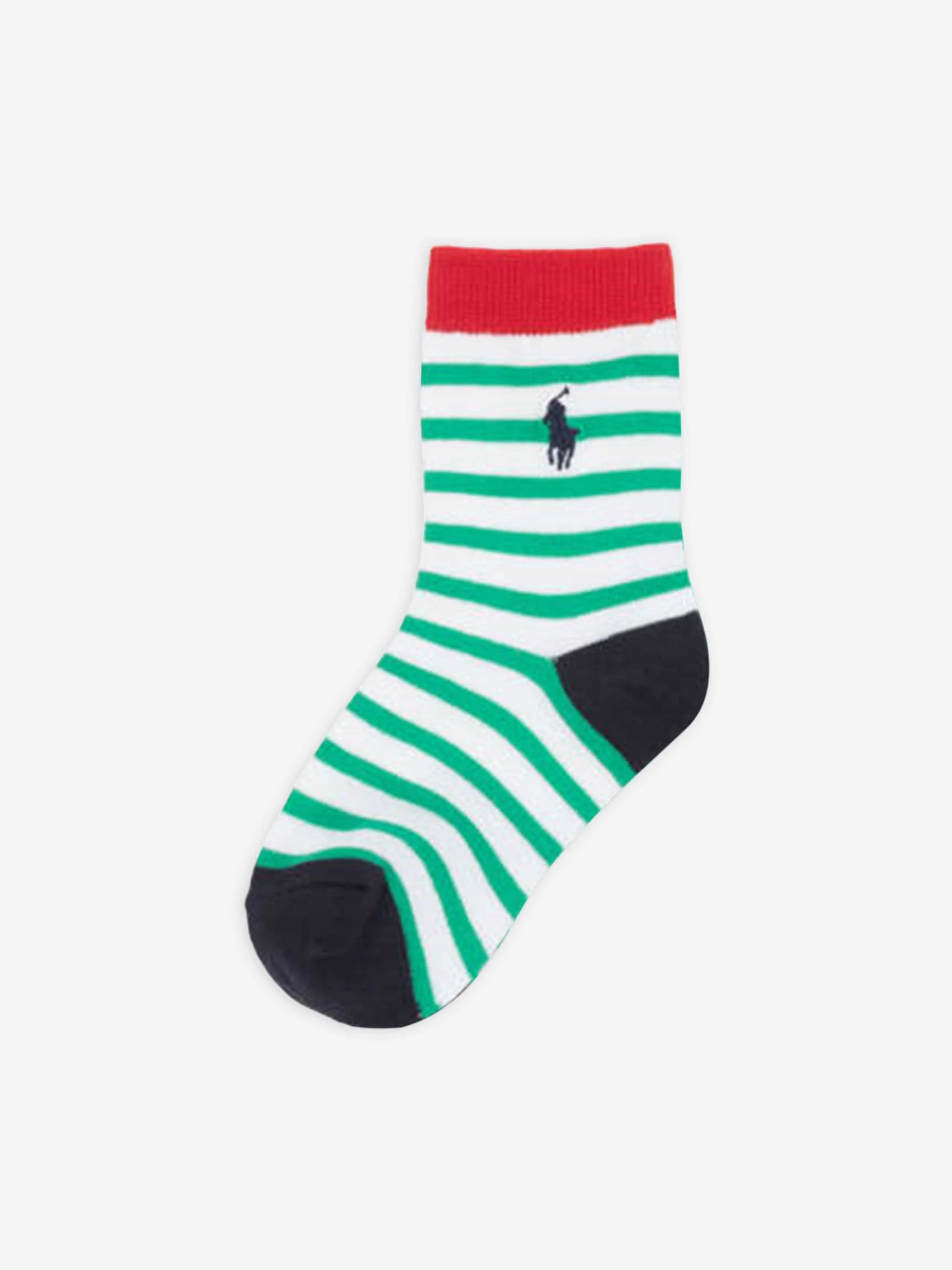 Ralph Lauren Boys 3 Pack Socks Set in Multicolour