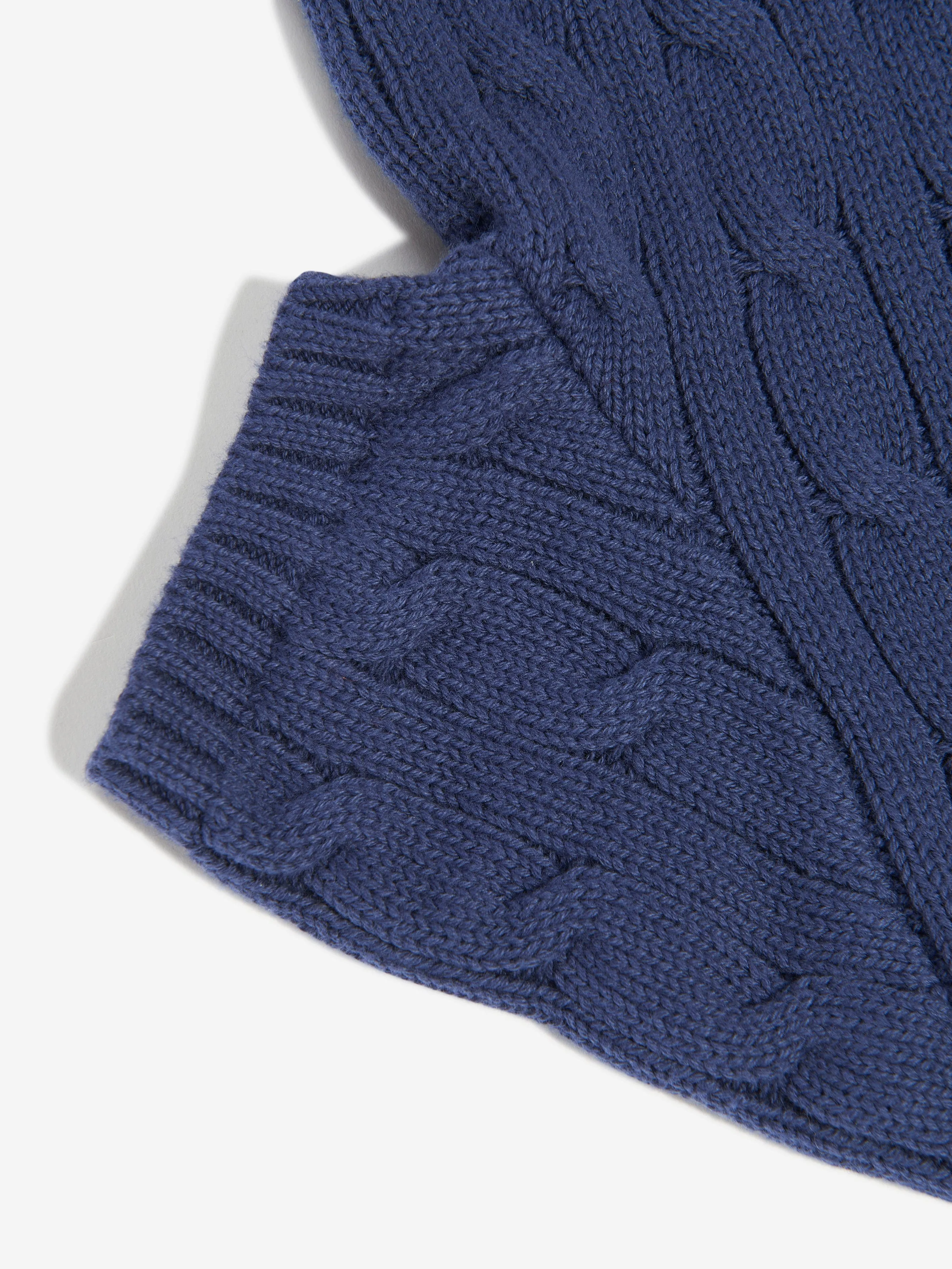 Ralph Lauren Boys Cable Knit Sweater Top in Navy