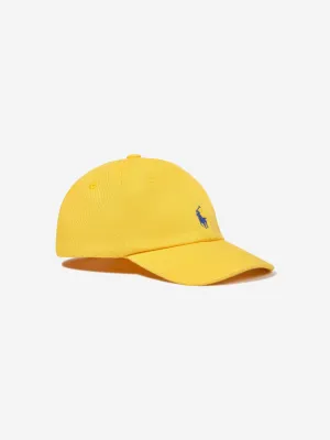 Ralph Lauren Boys Classic Sports Cap in Yellow