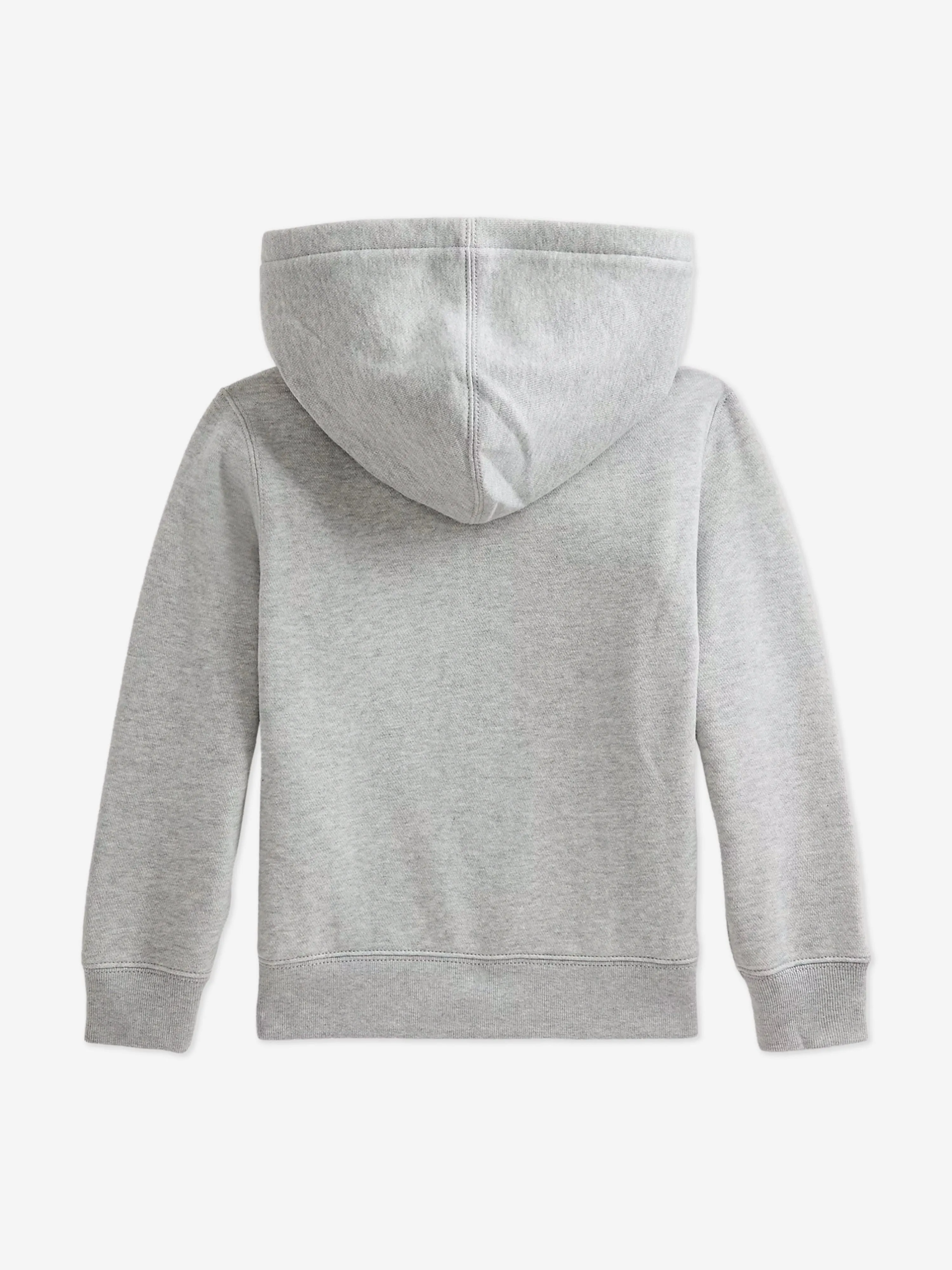 Ralph Lauren Boys Logo Hoodie in Grey