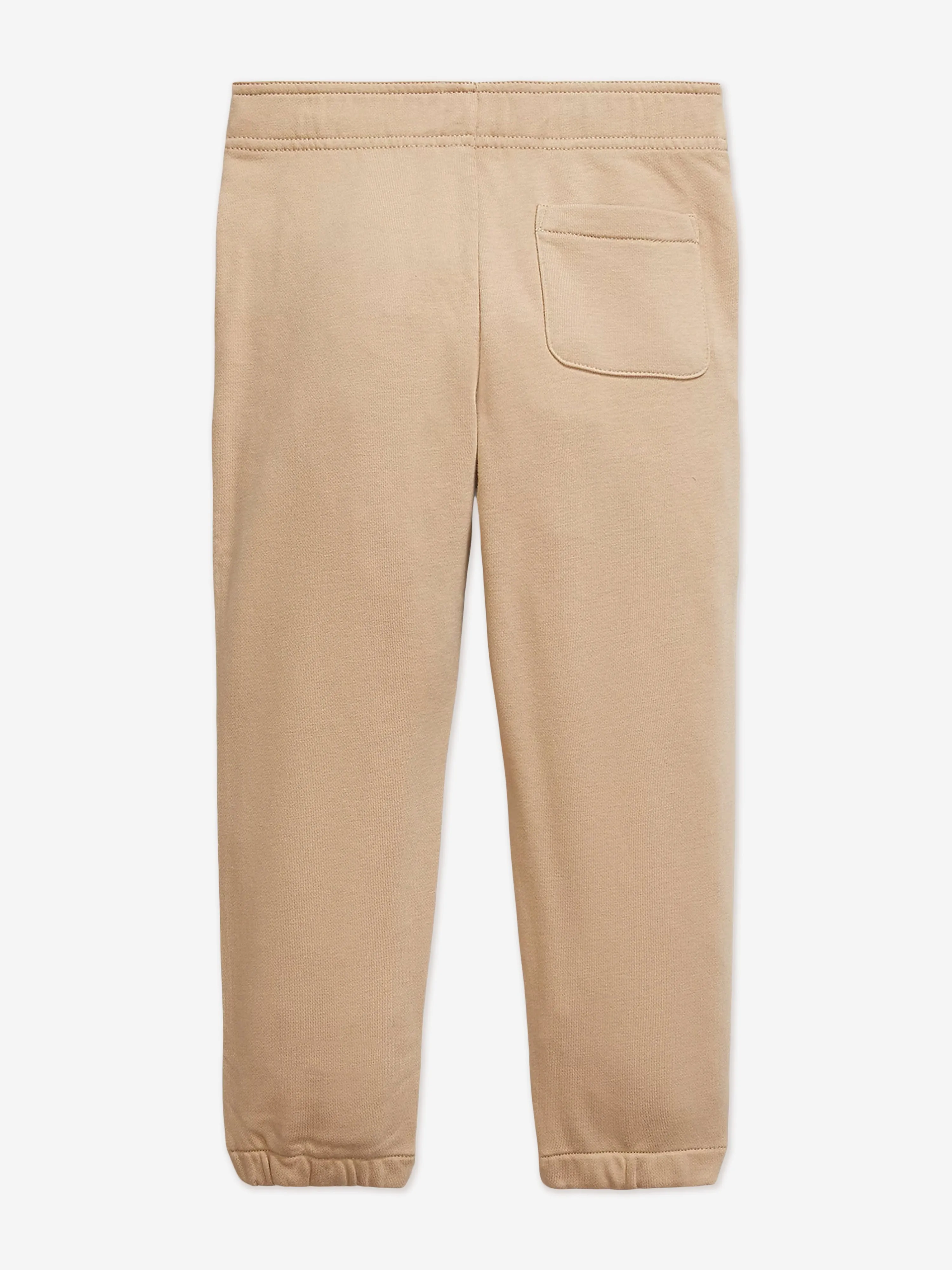 Ralph Lauren Boys Logo Joggers in Beige
