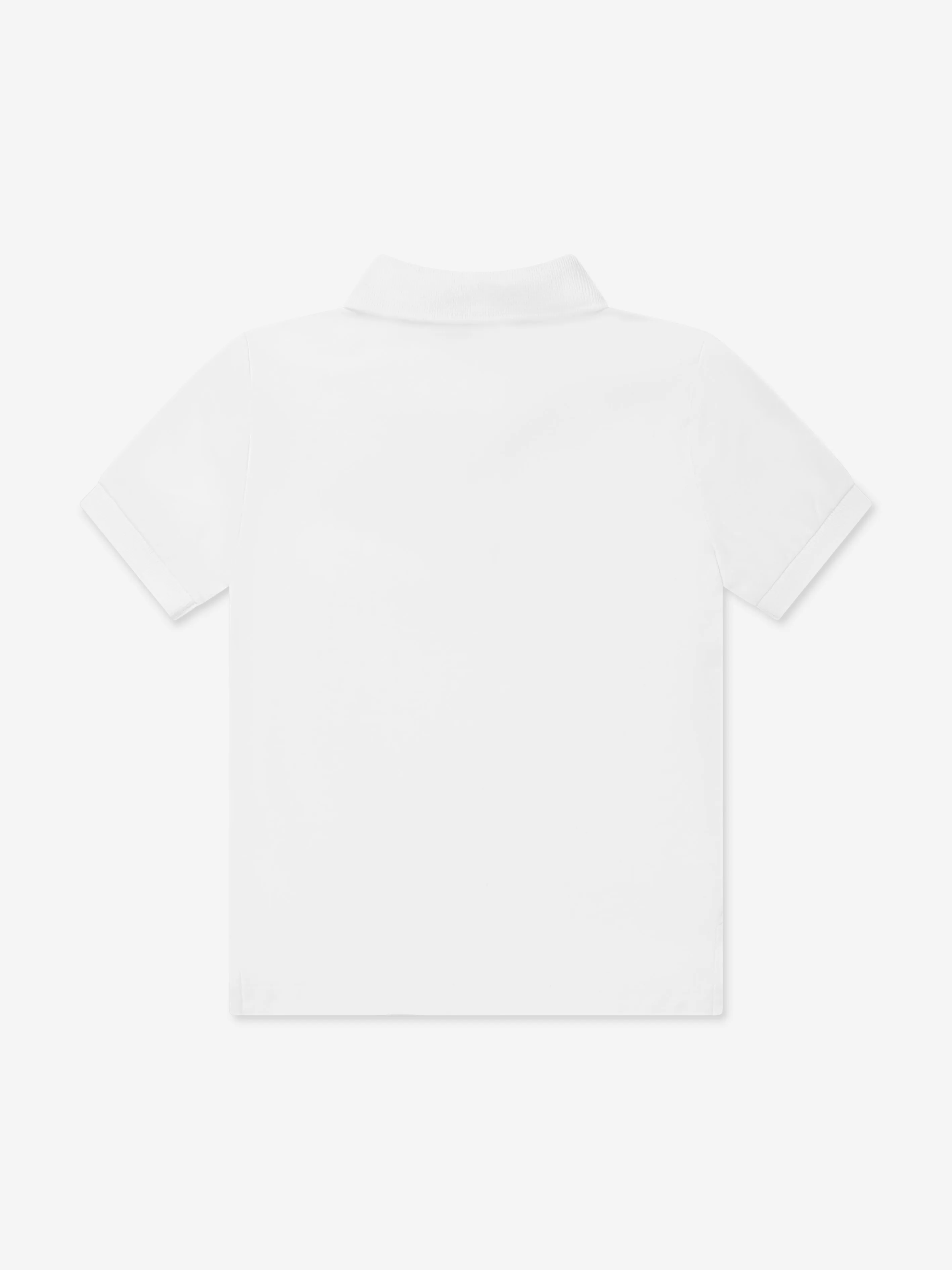 Ralph Lauren Boys Logo Polo Shirt in White
