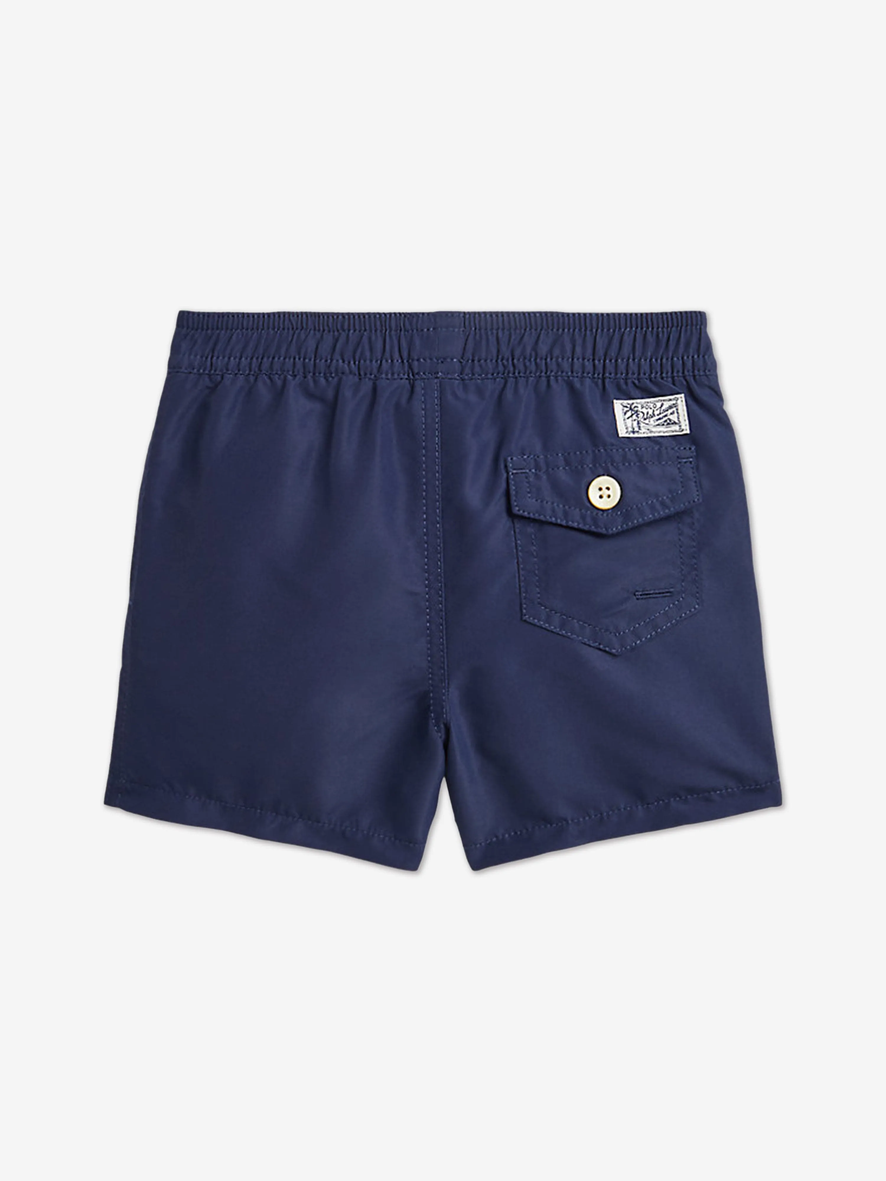 Ralph Lauren Boys Logo Swim Shorts in Navy
