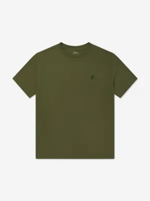 Ralph Lauren Boys Logo T-Shirt in Green