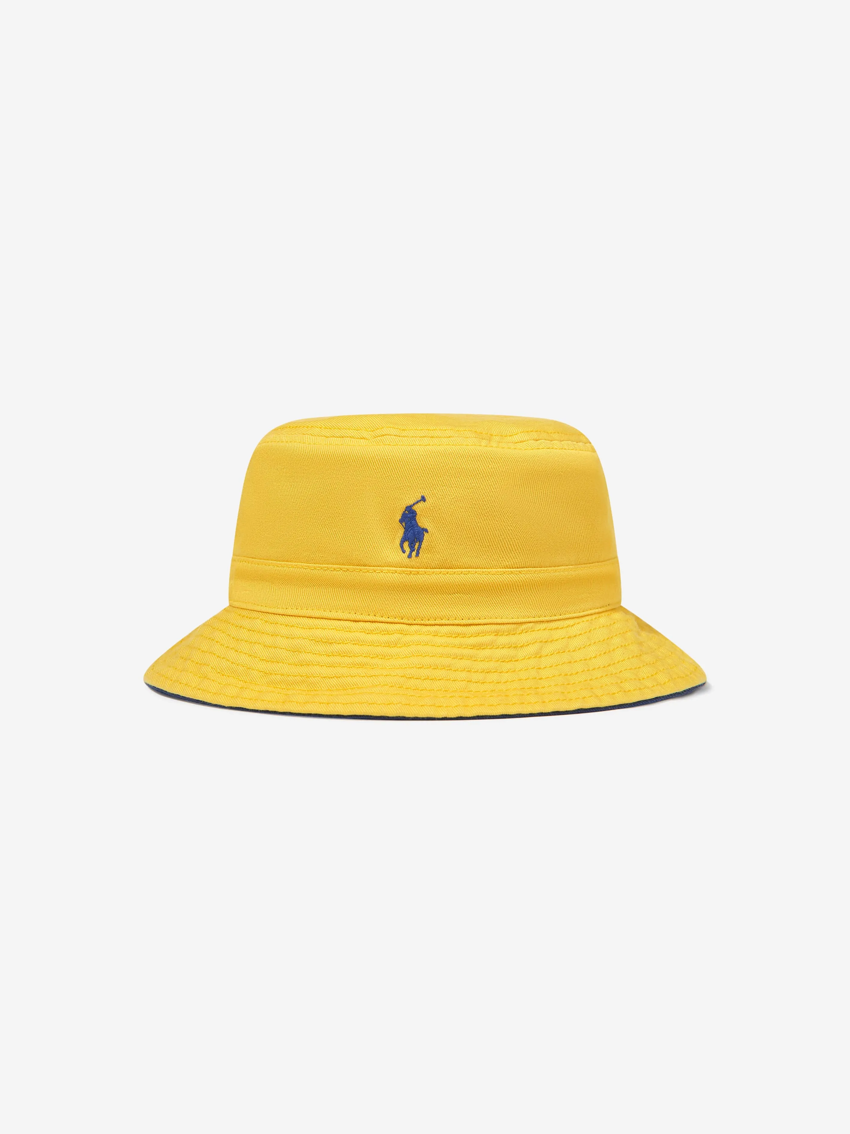 Ralph Lauren Boys Reversible Bucket Hat in Navy