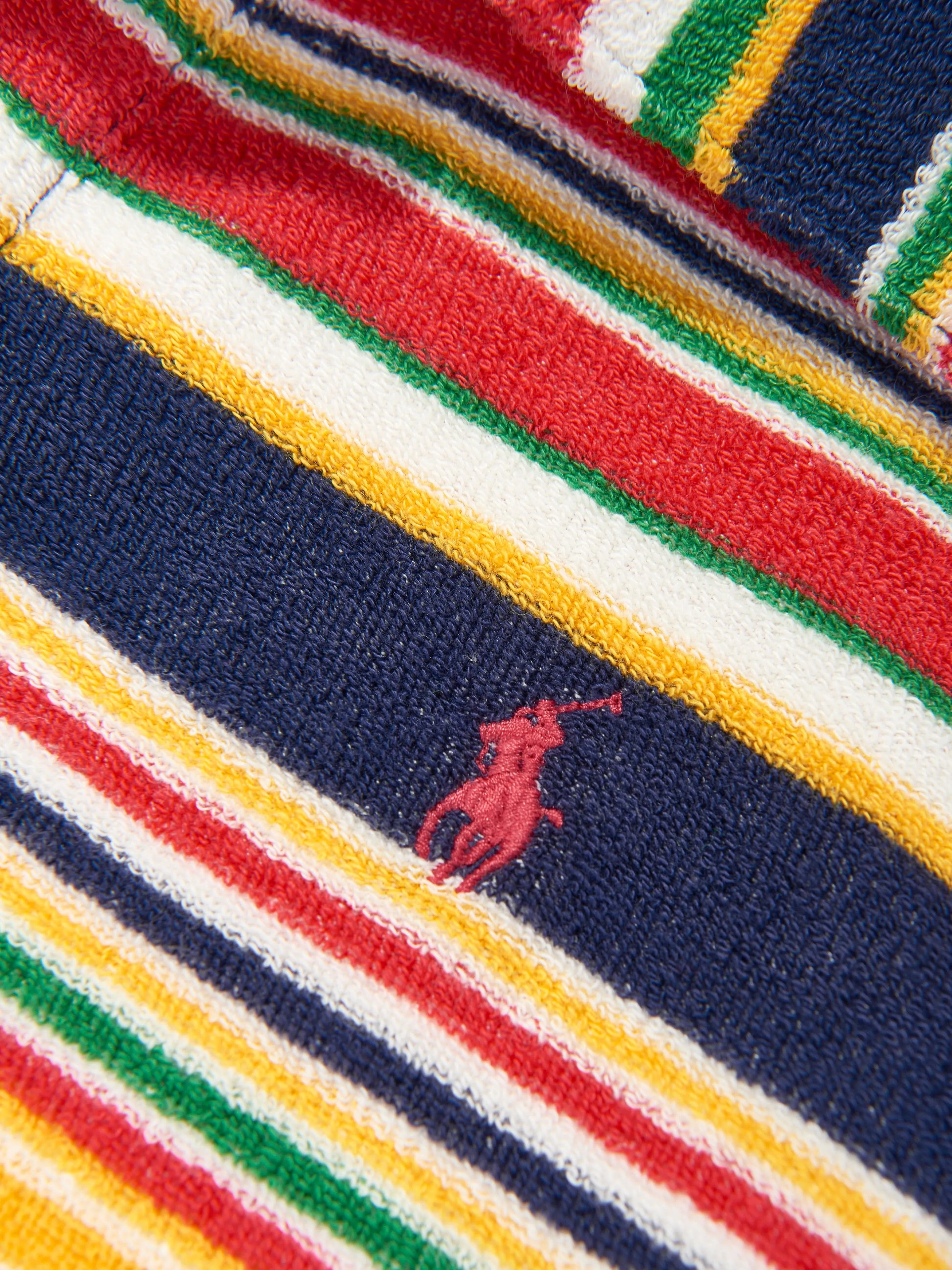 Ralph Lauren Boys Striped Polo Shirt in Yellow