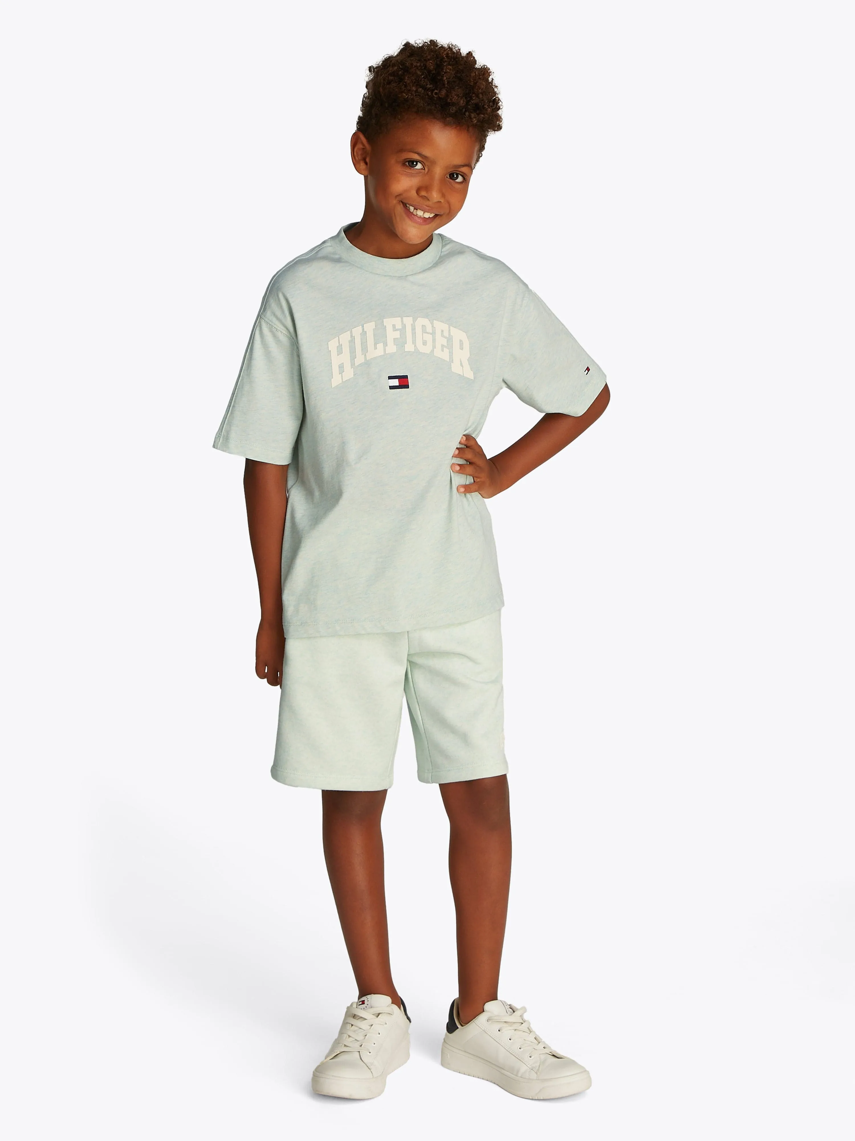 Tommy Hilfiger Boys Varsity T-Shirt in Green