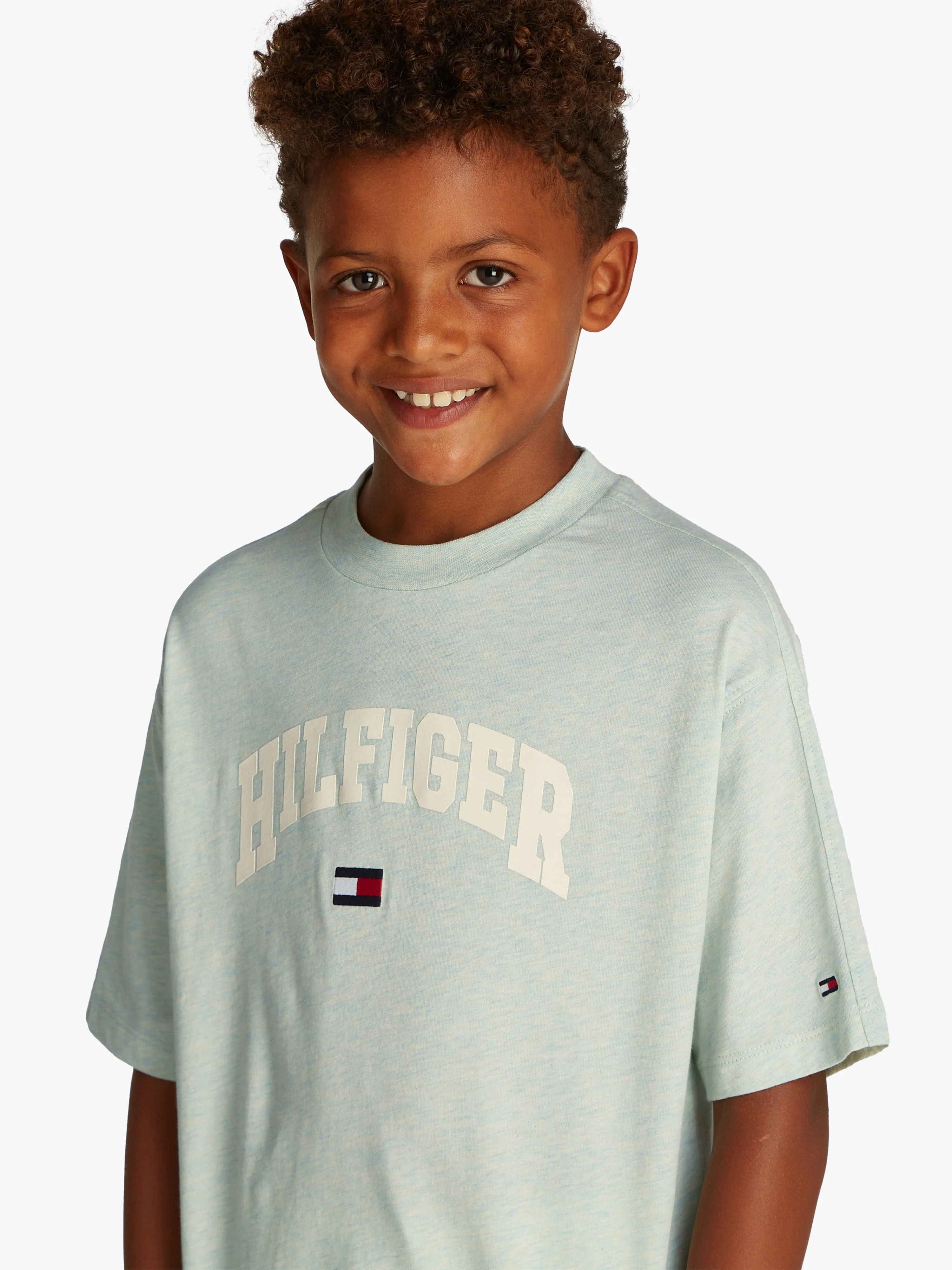 Tommy Hilfiger Boys Varsity T-Shirt in Green