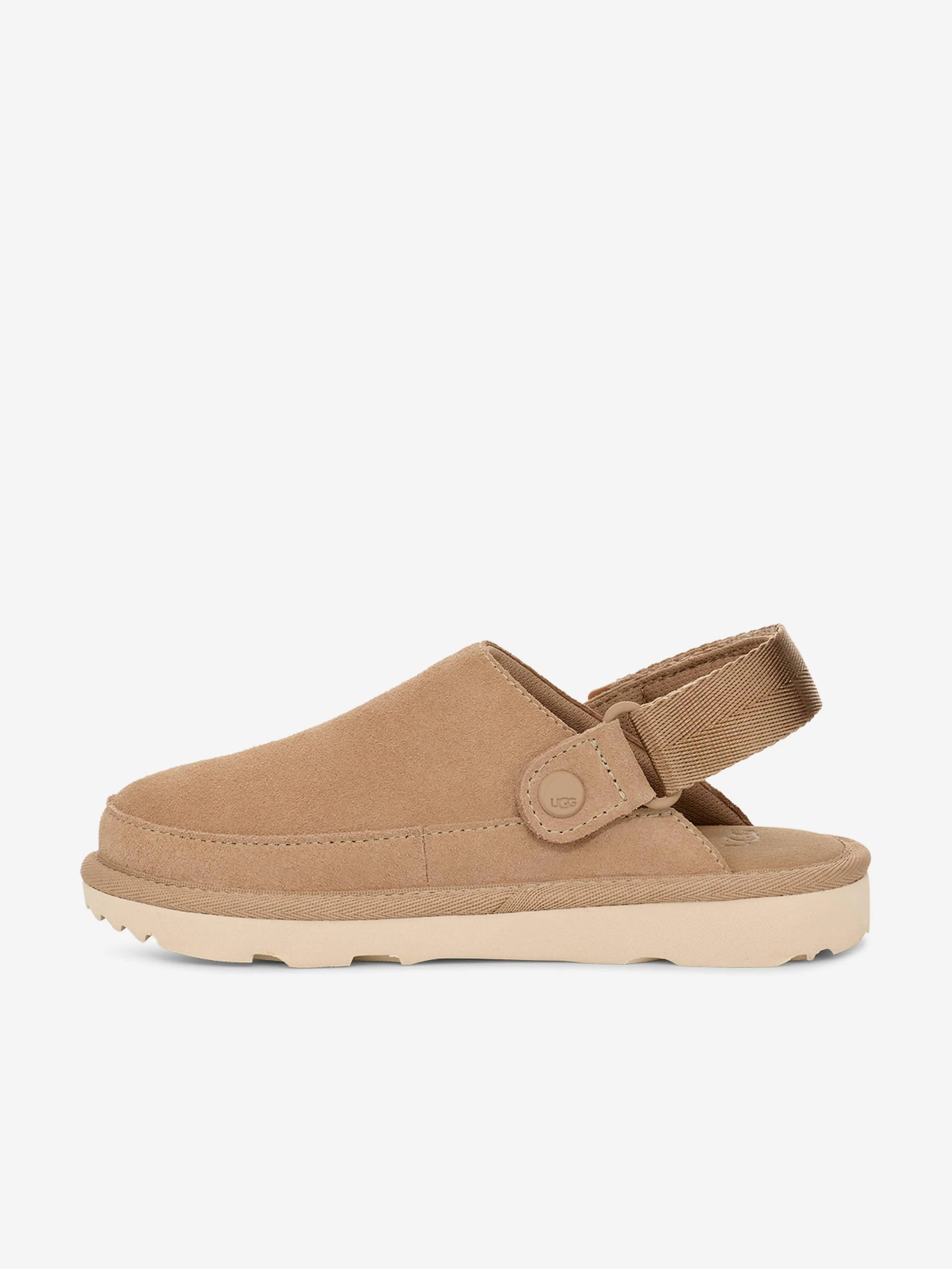 UGG Girls Goldenstar Clogs in Beige