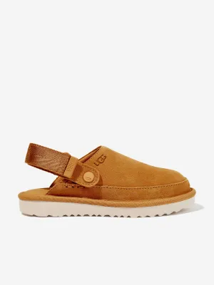 UGG Girls Goldenstar Clogs in Brown