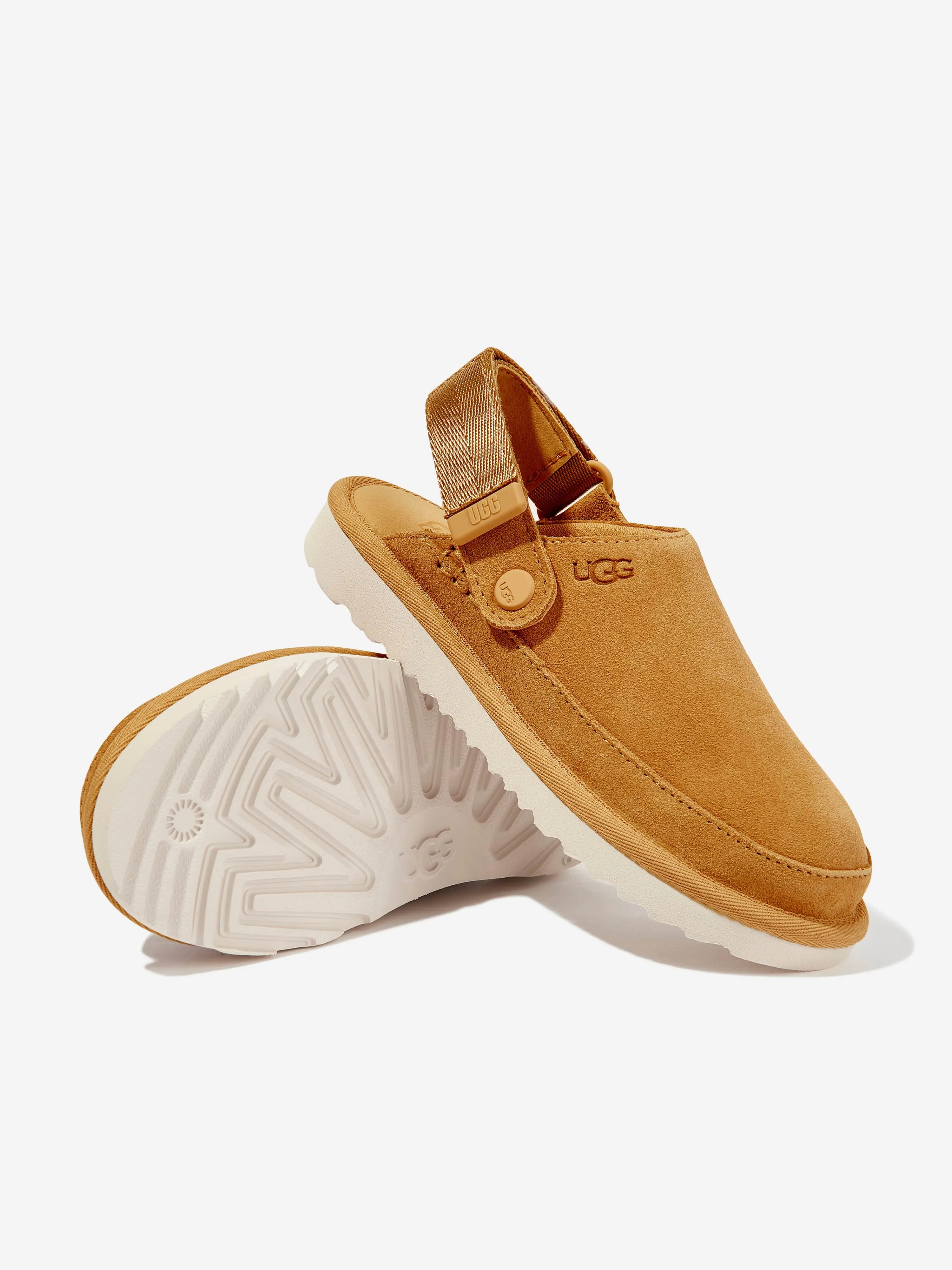 UGG Girls Goldenstar Clogs in Brown