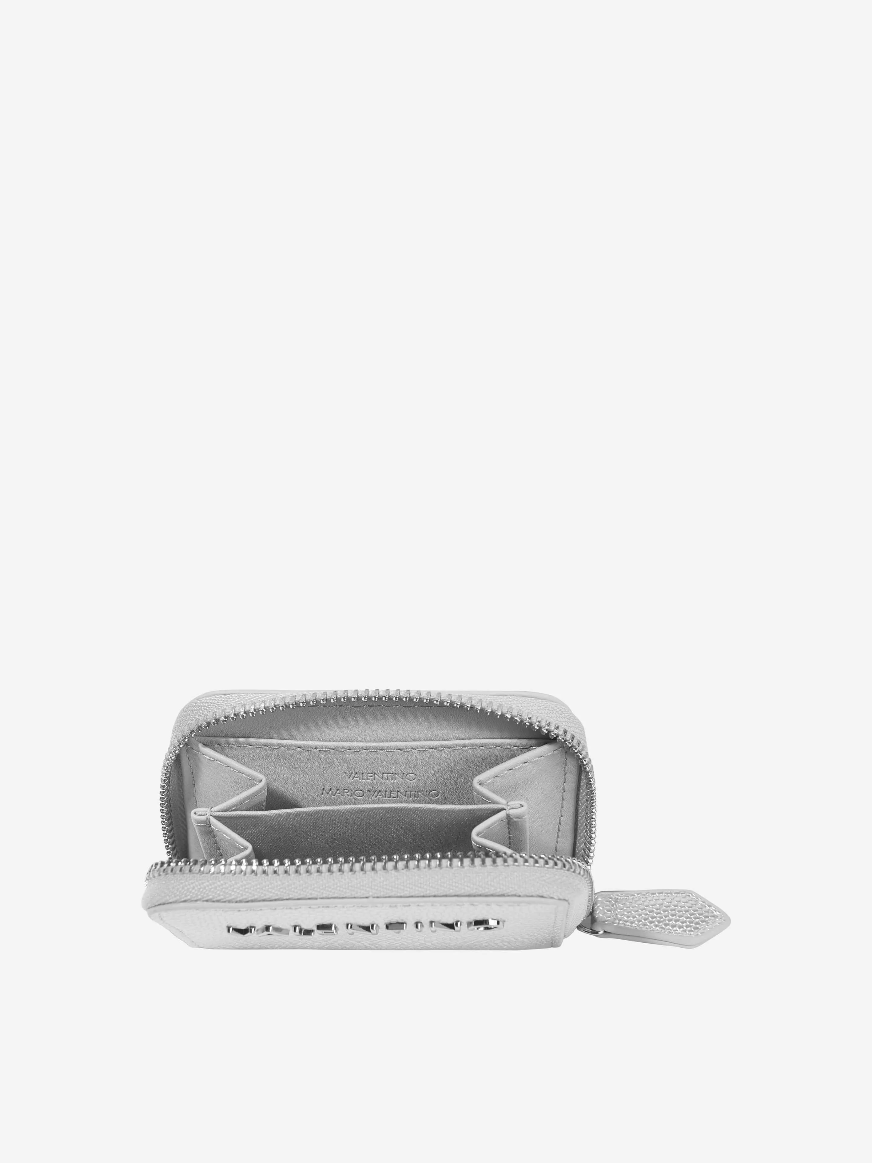 Valentino Divina Coin Purse in Silver (10cm)