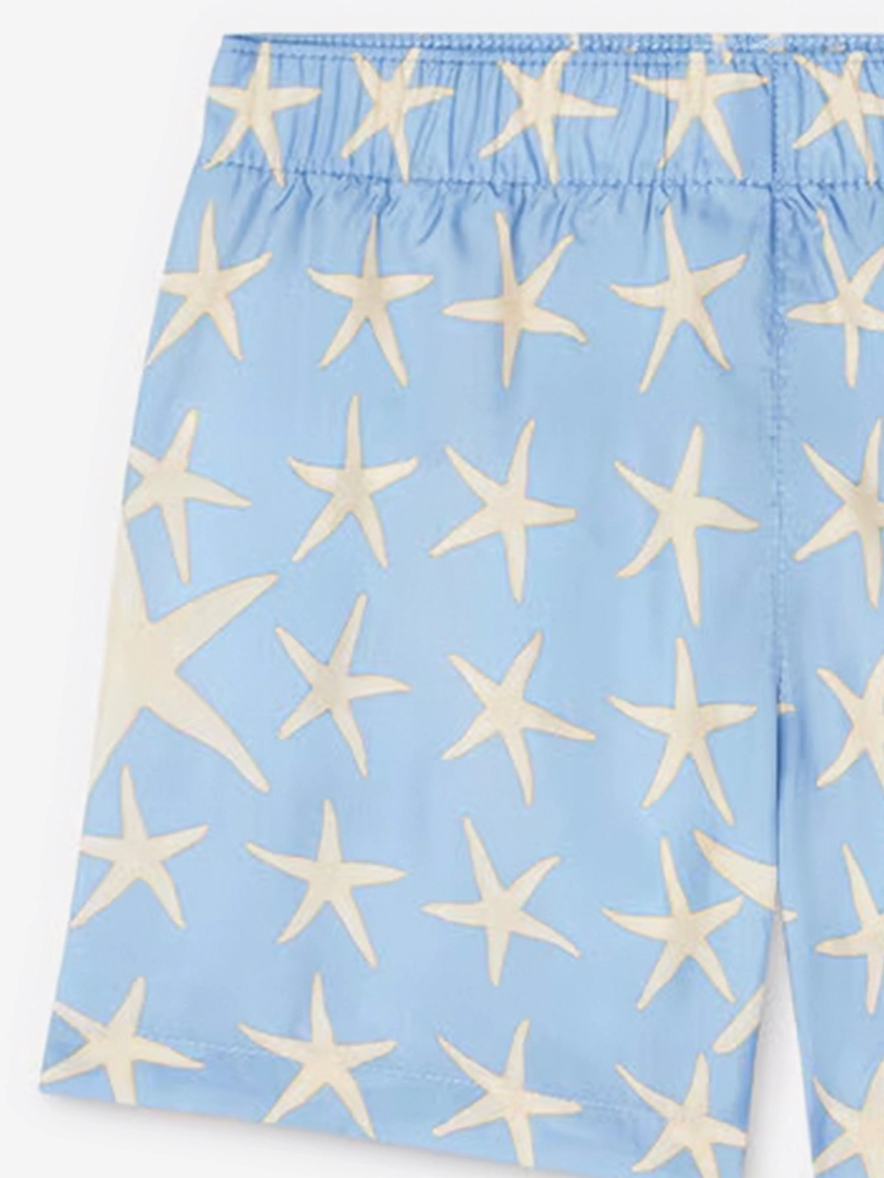 Versace Baby Boys Starfish Swim Shorts in Blue