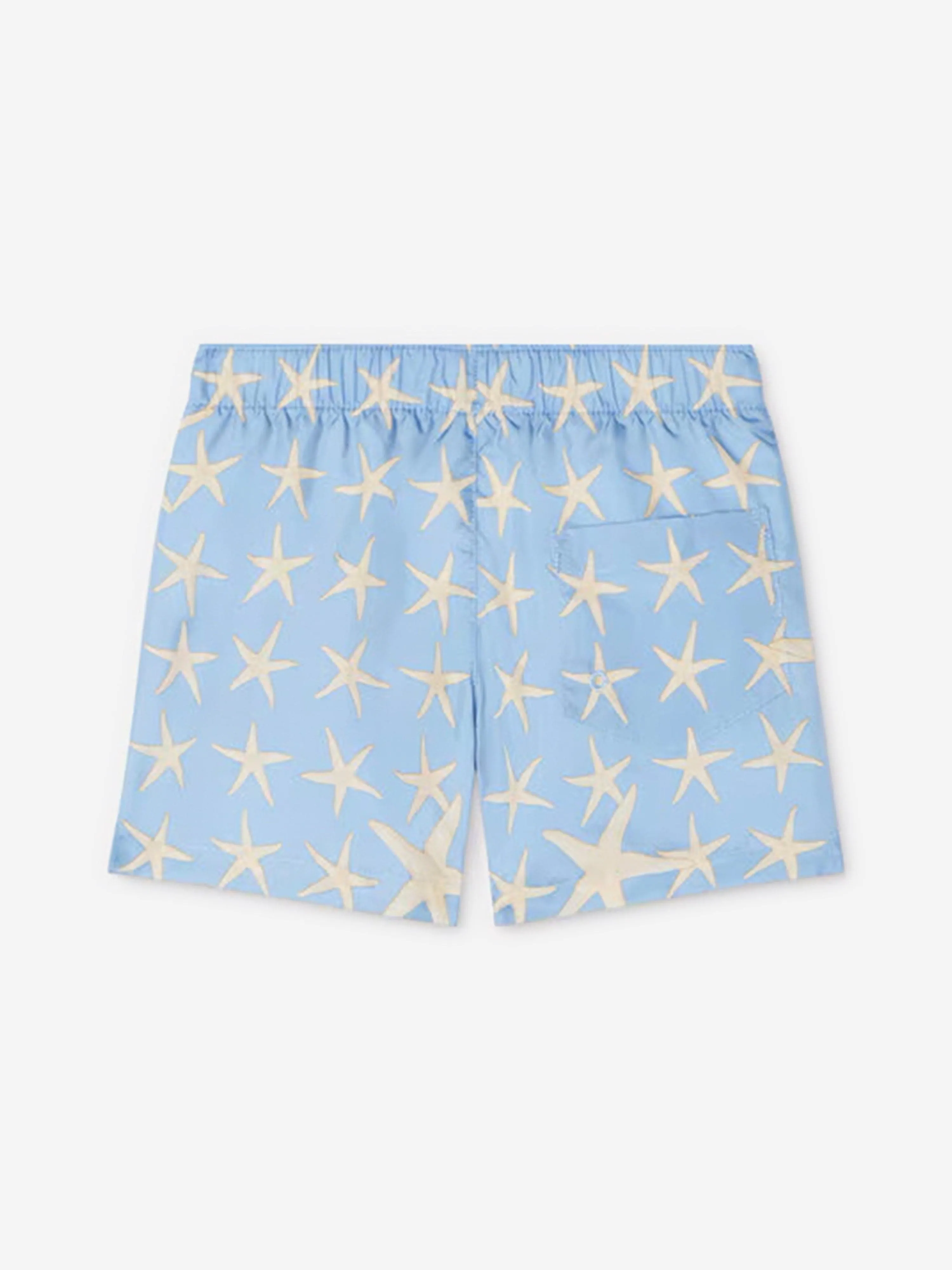 Versace Baby Boys Starfish Swim Shorts in Blue