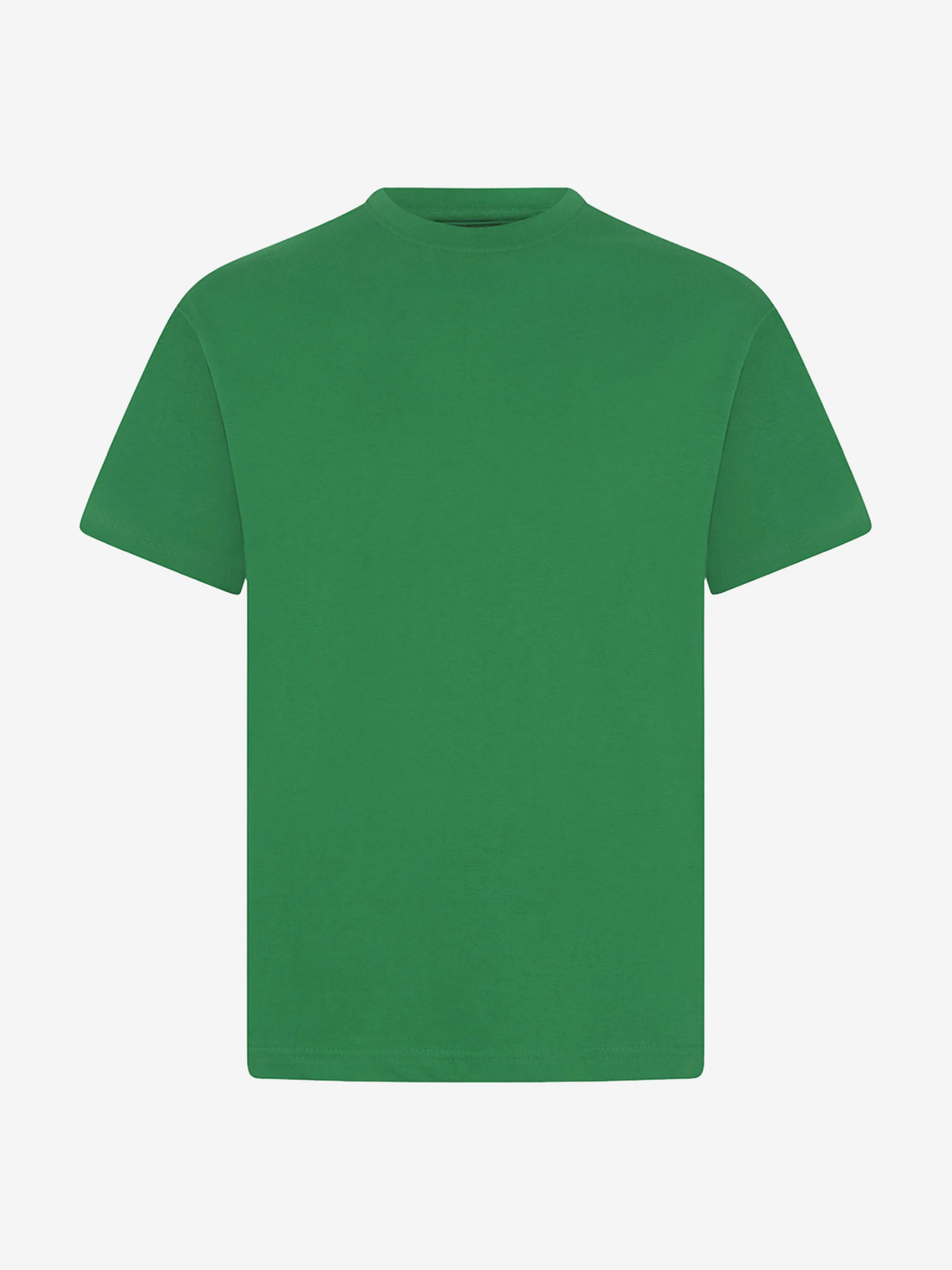 Zeco Kids School Crew Neck T-Shirt (Twin Pack) in Green
