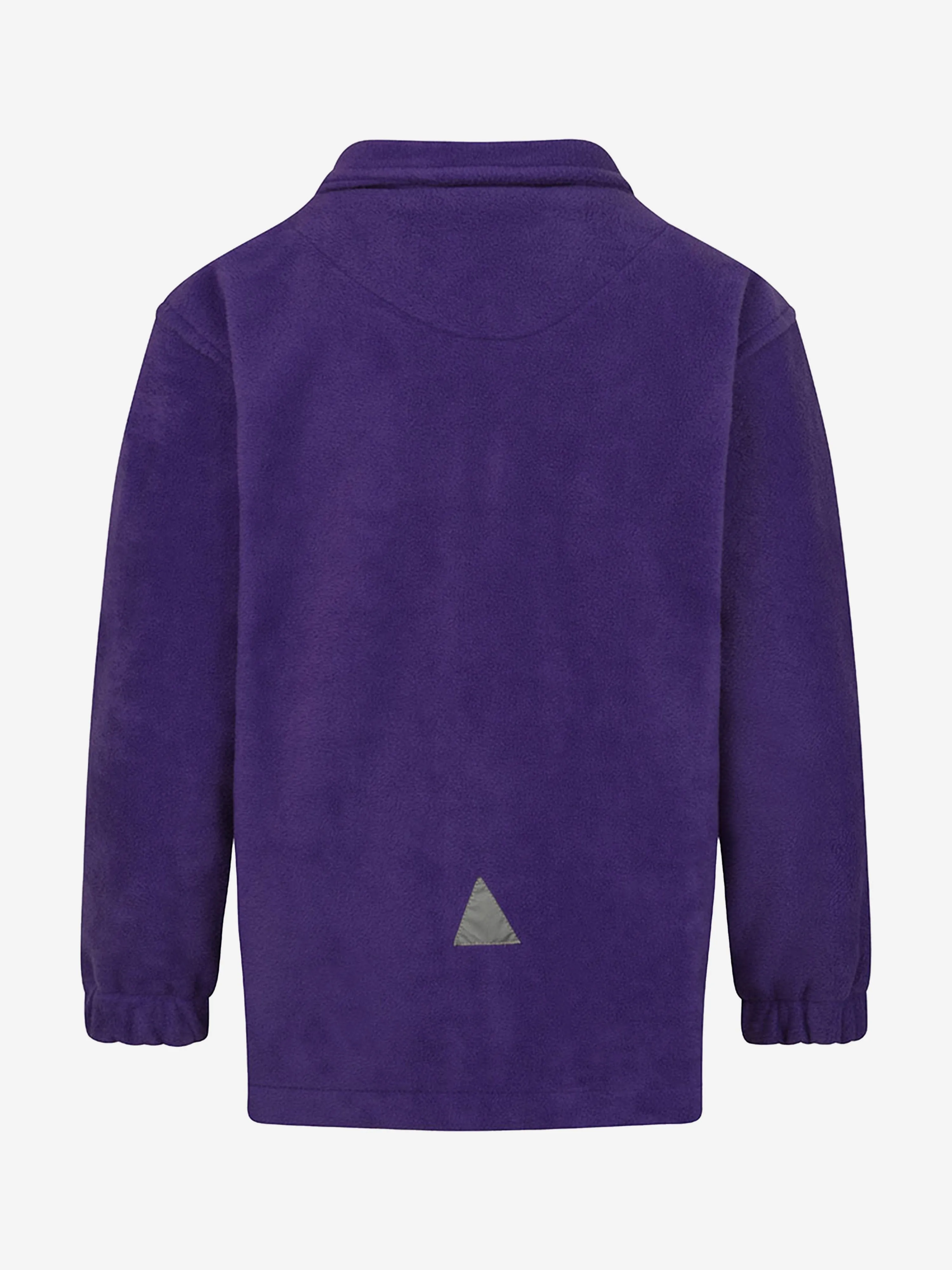 Zeco Kids School Polar Fleece Jacket in Purple
