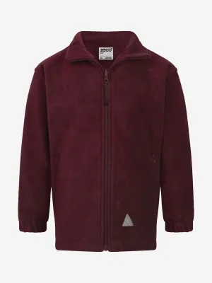Zeco Kids School Polar Fleece Jacket in Purple