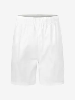 Zeco Kids School Polycotton PE Shorts in White