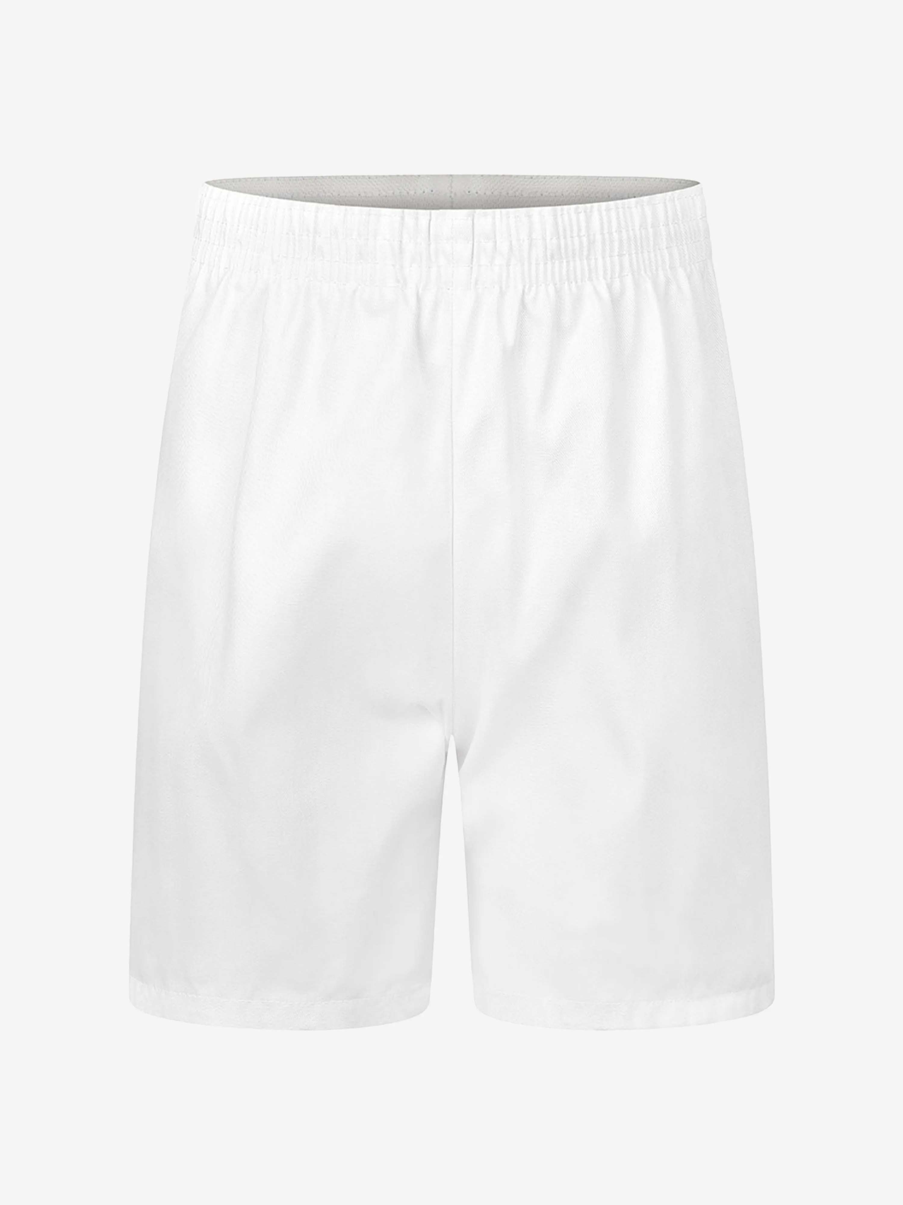 Zeco Kids School Polycotton PE Shorts in White